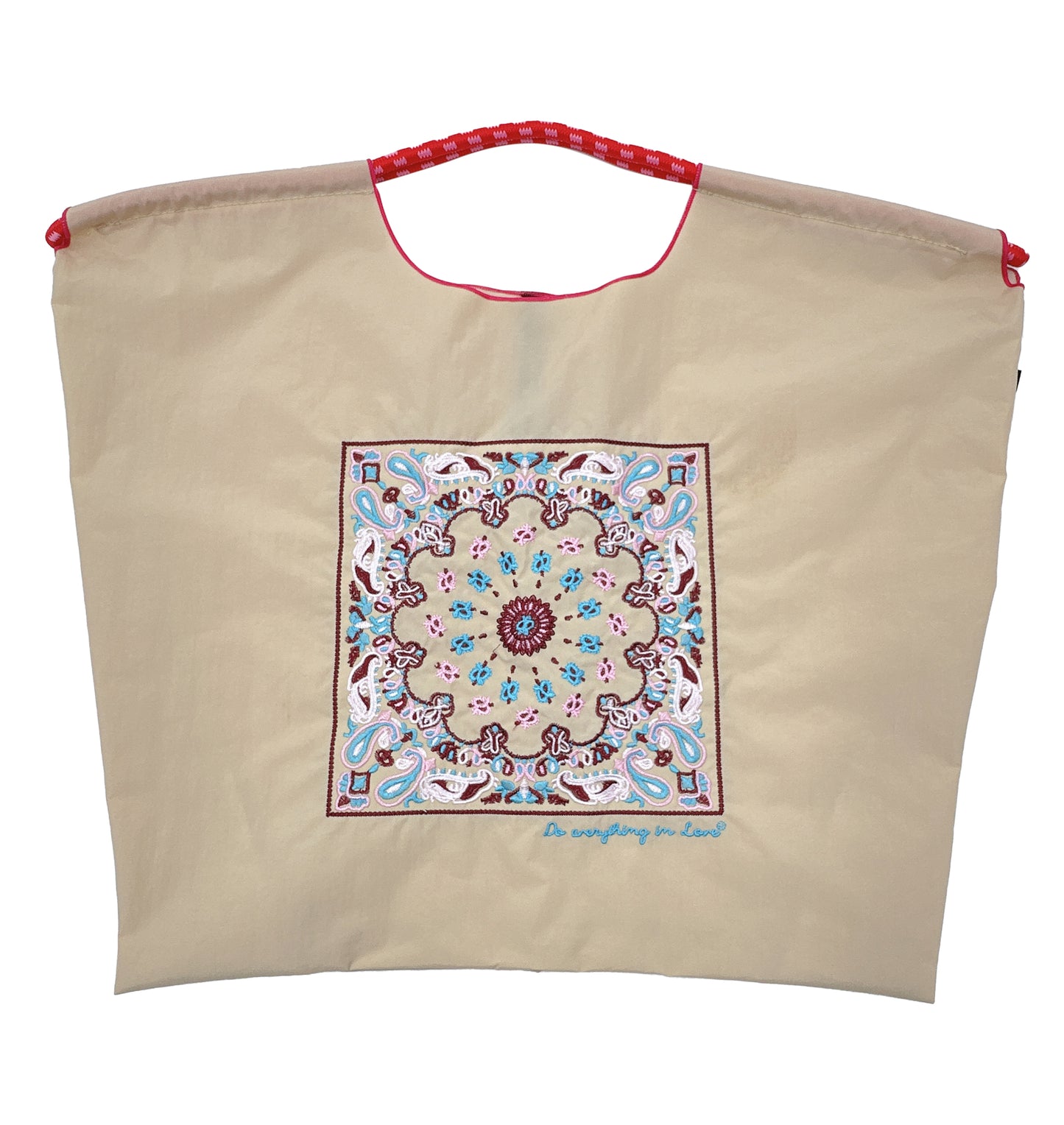 Paisley Pattern Rope Bag
