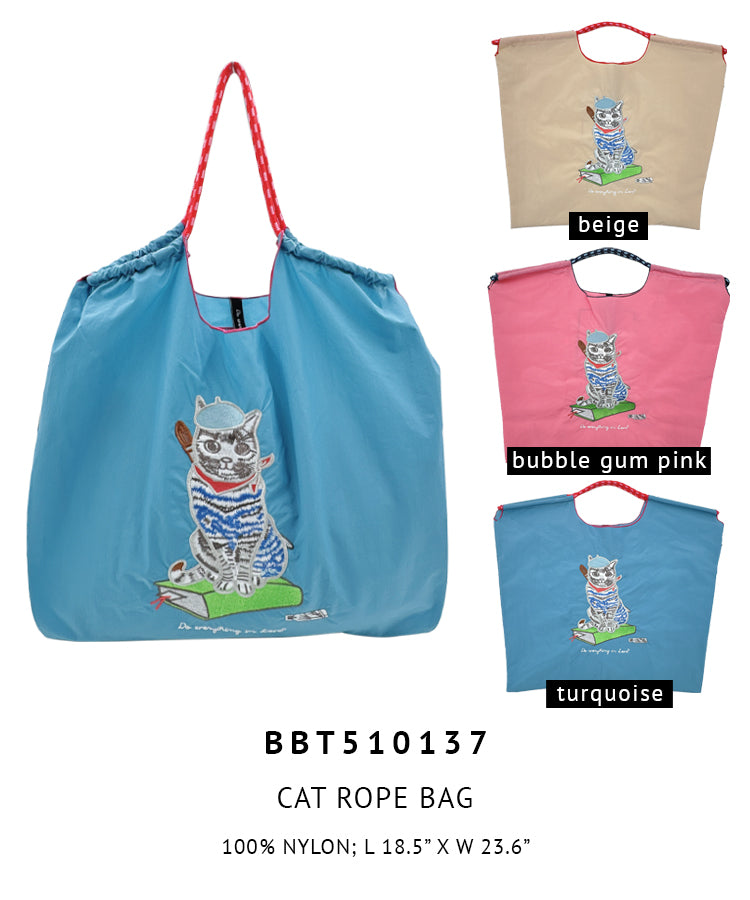 Cat Rope Bag