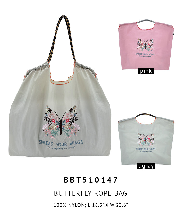 Butterfly Rope Bag