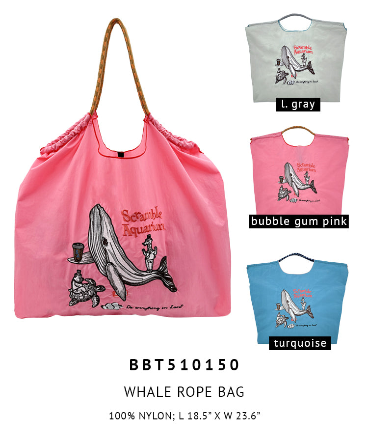 Whale Rope Bag