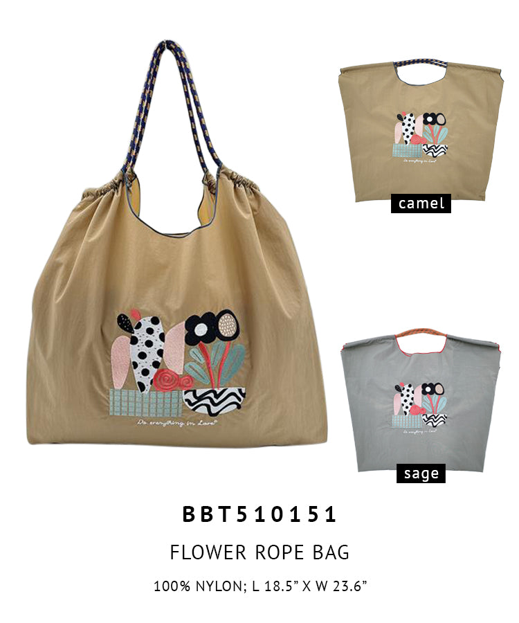 Flower Rope Bag