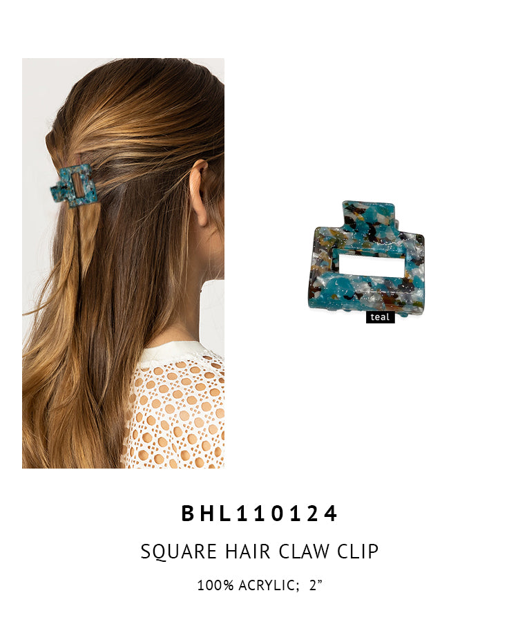 Square Hair Claw Clip