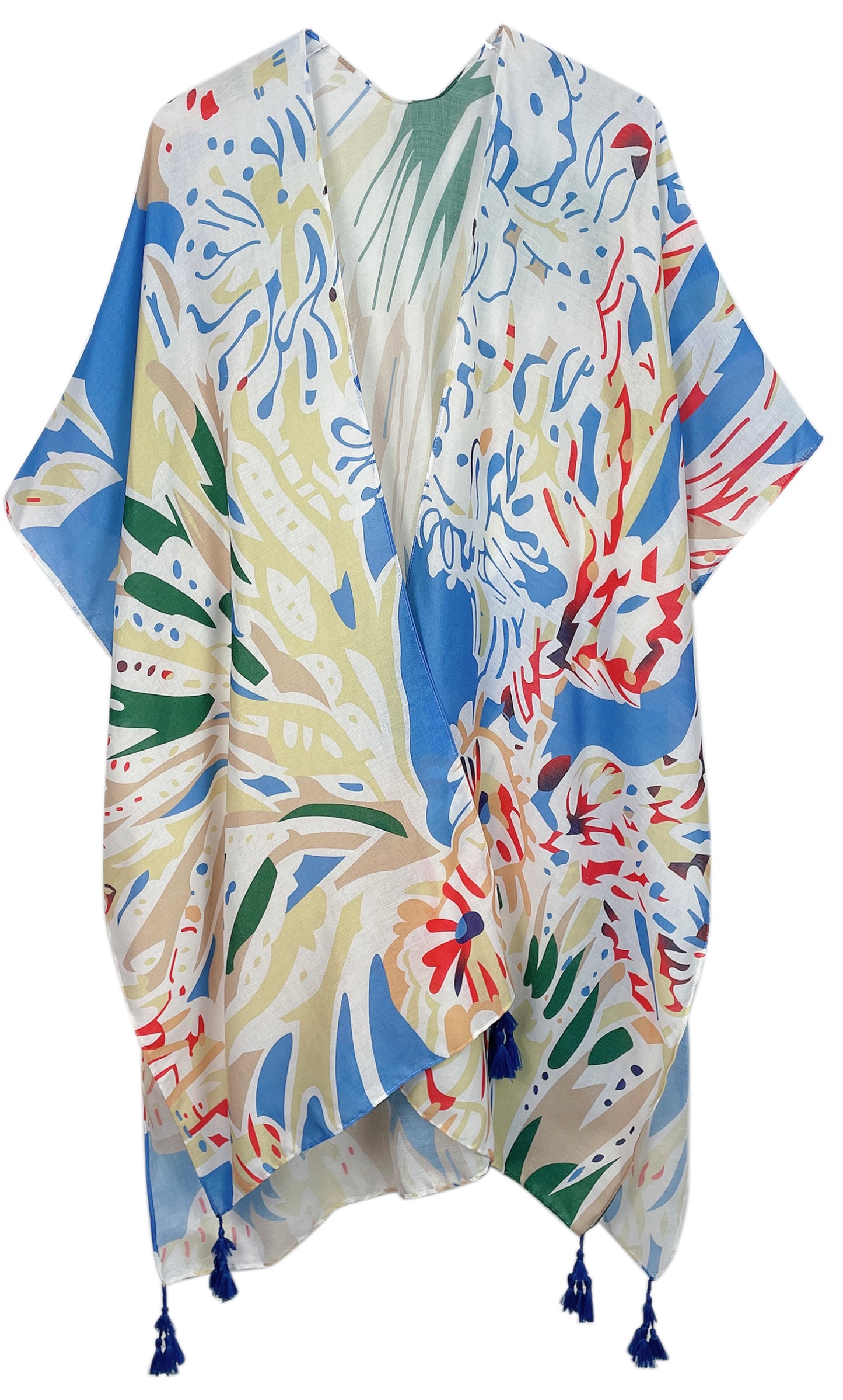 Floral Print Kimono