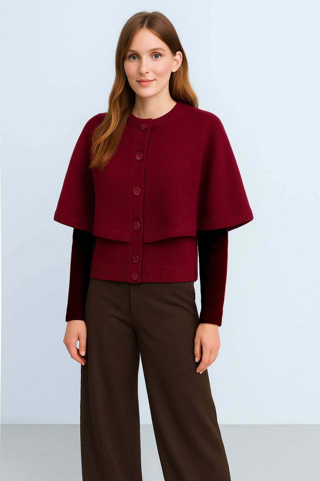 Button Poncho