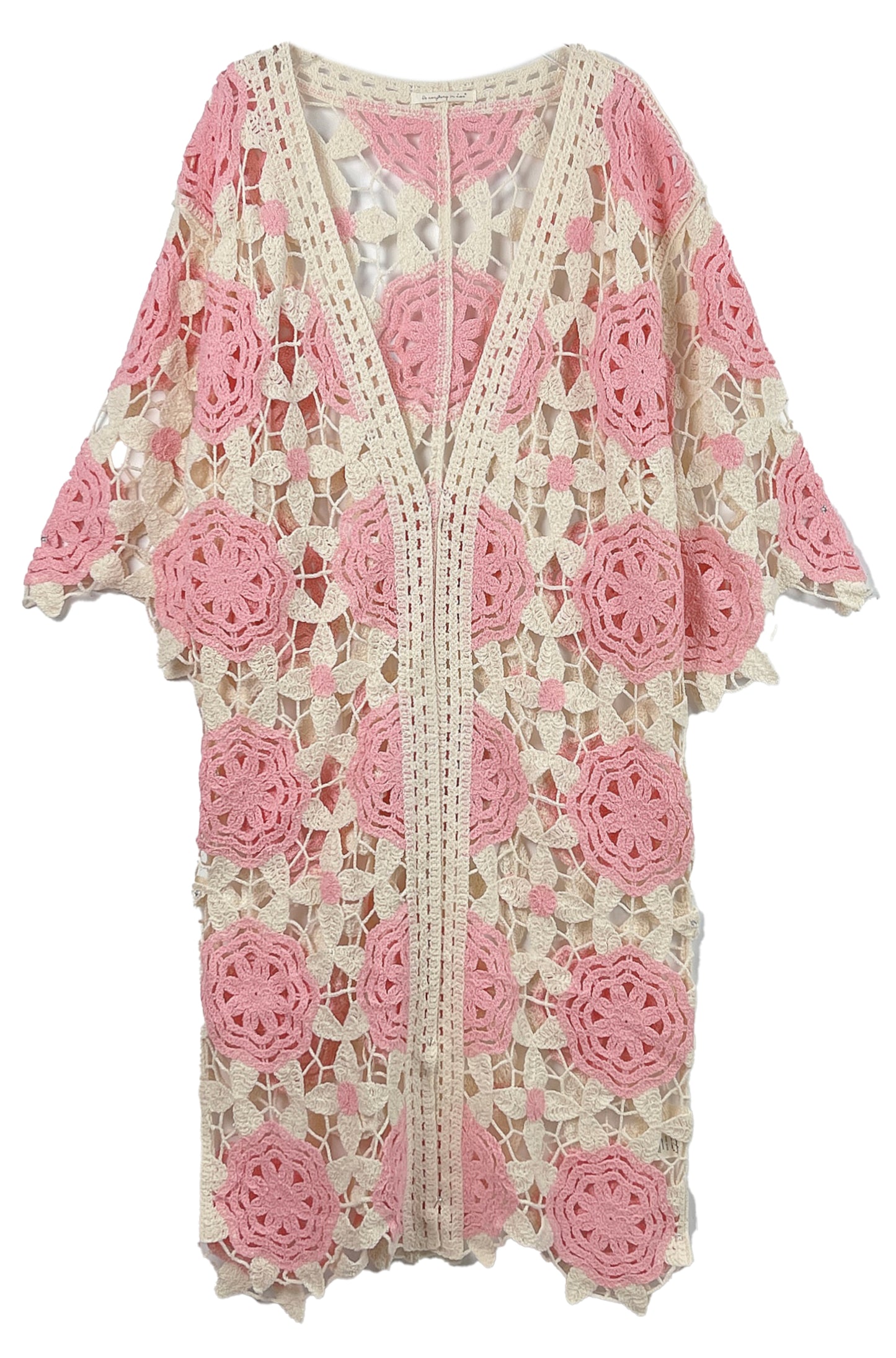 Flower Crochet Cardigan