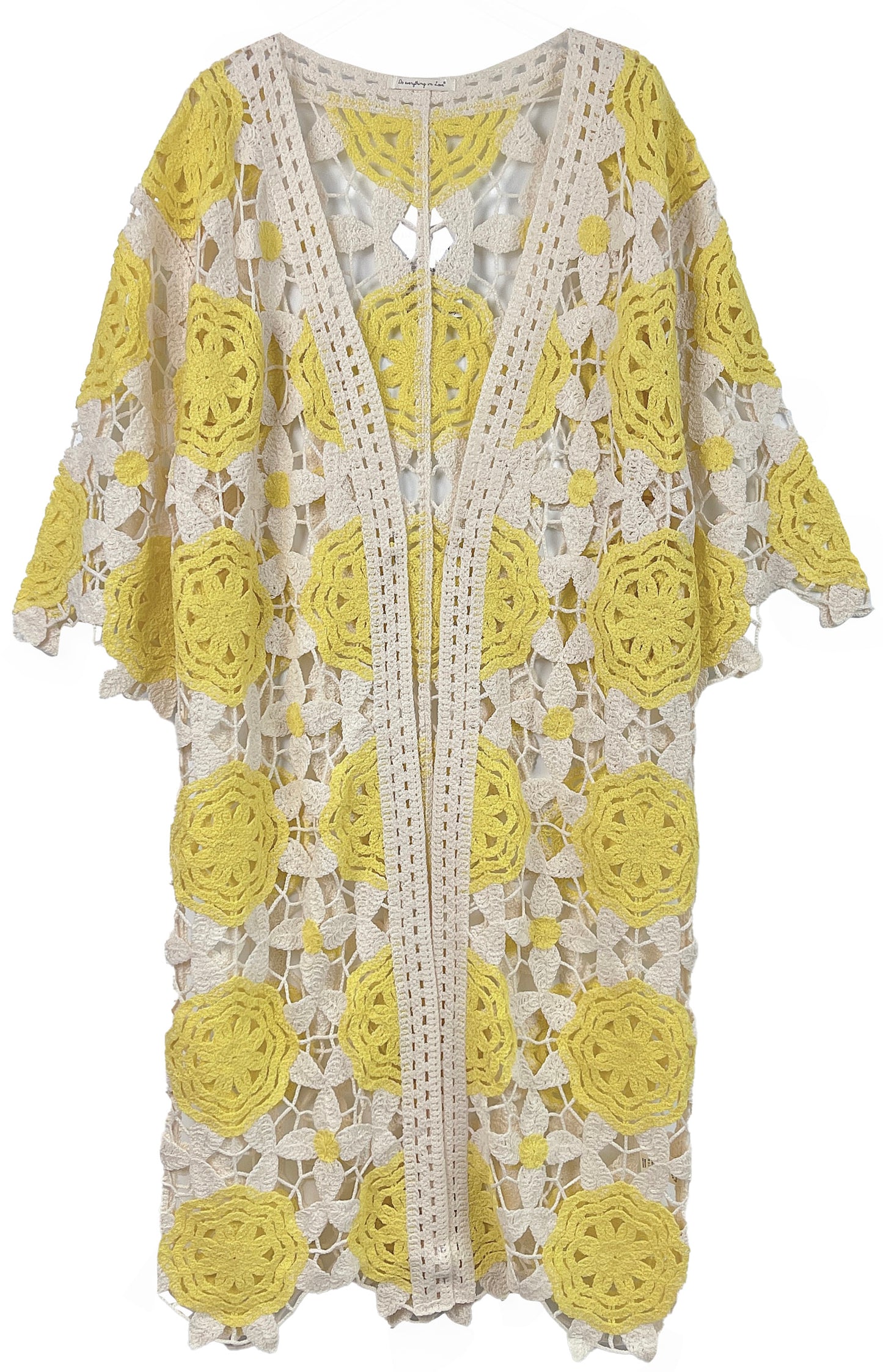 Flower Crochet Cardigan