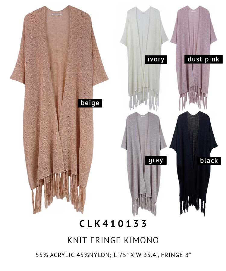 Knit Fridge Kimono