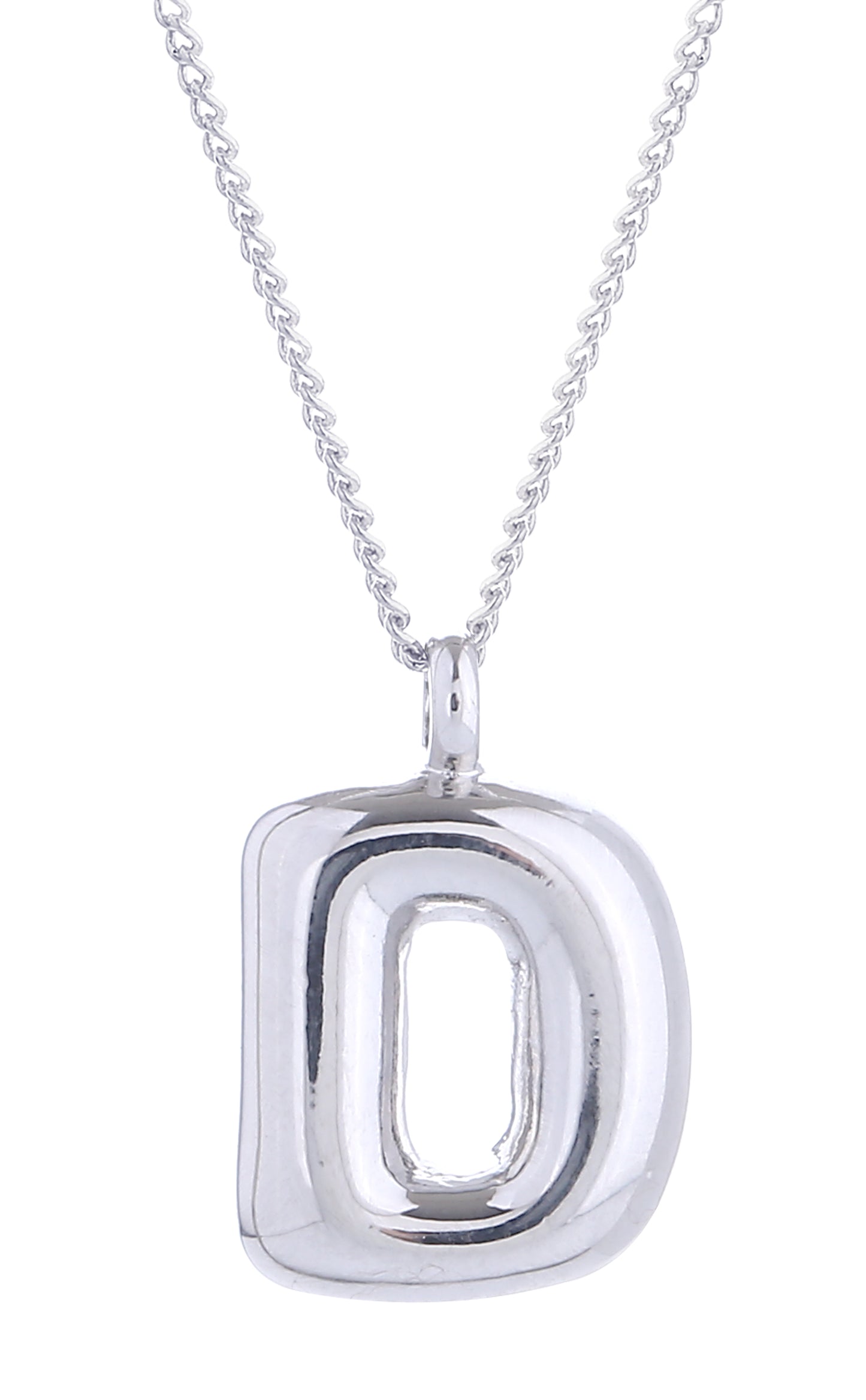 14K Gold Dipped Mini Bold Initial Necklace