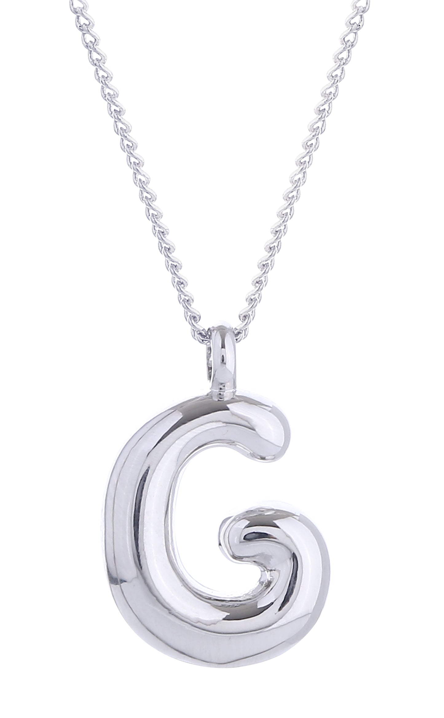 14K Gold Dipped Mini Bold Initial Necklace