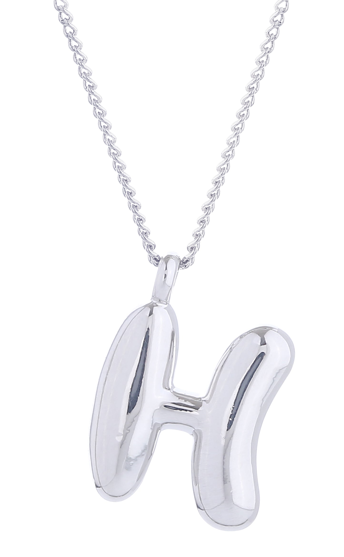 14K Gold Dipped Mini Bold Initial Necklace