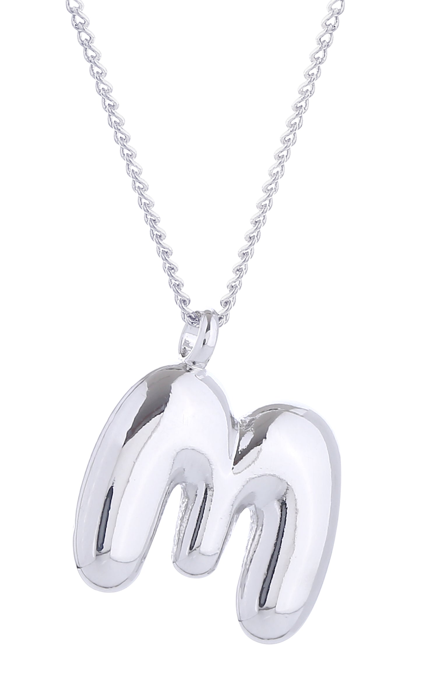14K Gold Dipped Mini Bold Initial Necklace