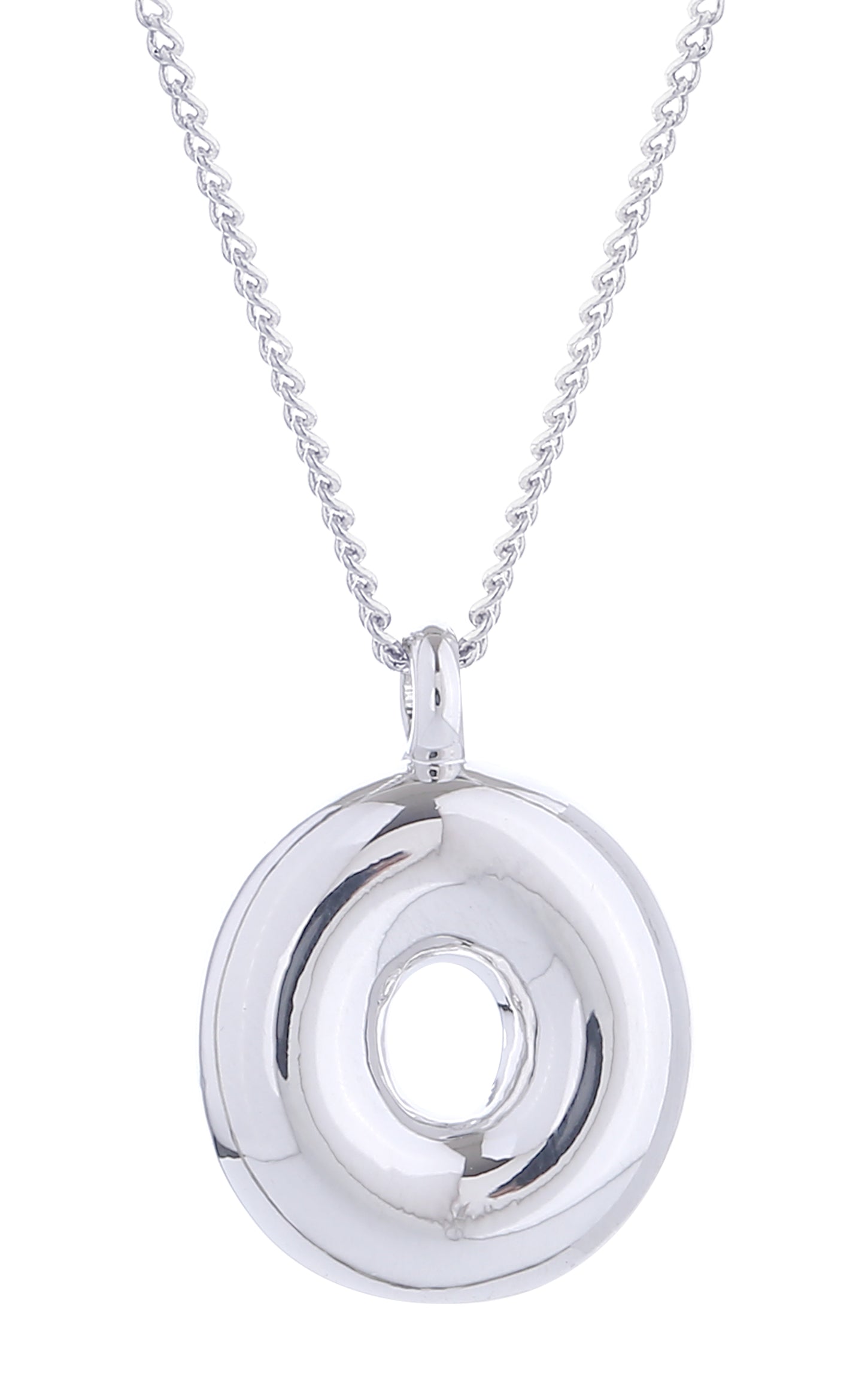 14K Gold Dipped Mini Bold Initial Necklace