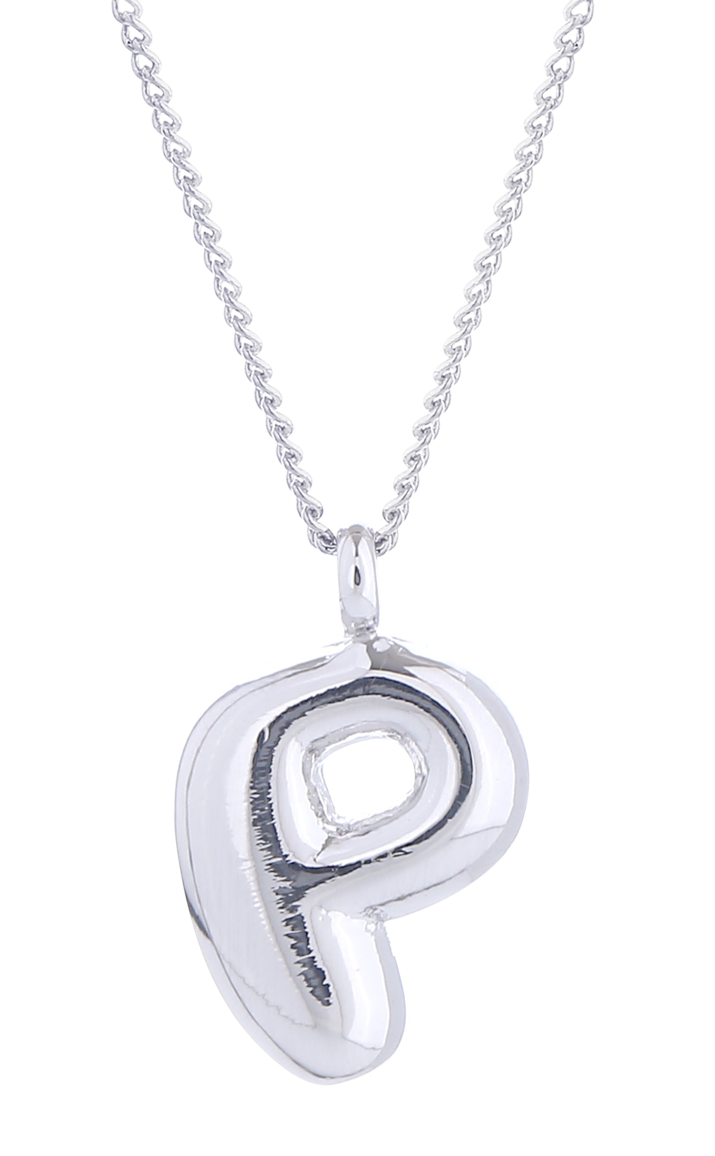 14K Gold Dipped Mini Bold Initial Necklace