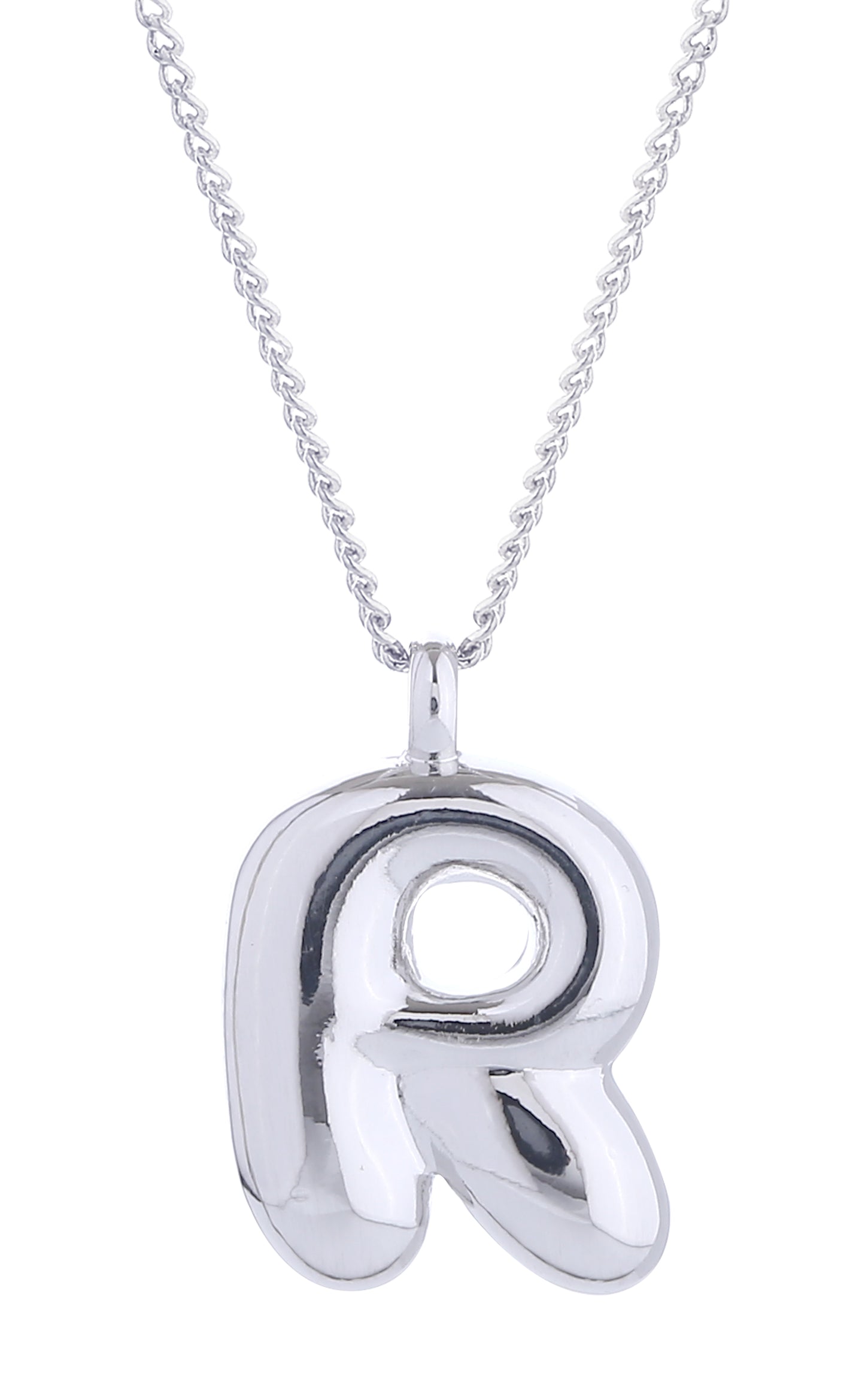 14K Gold Dipped Mini Bold Initial Necklace