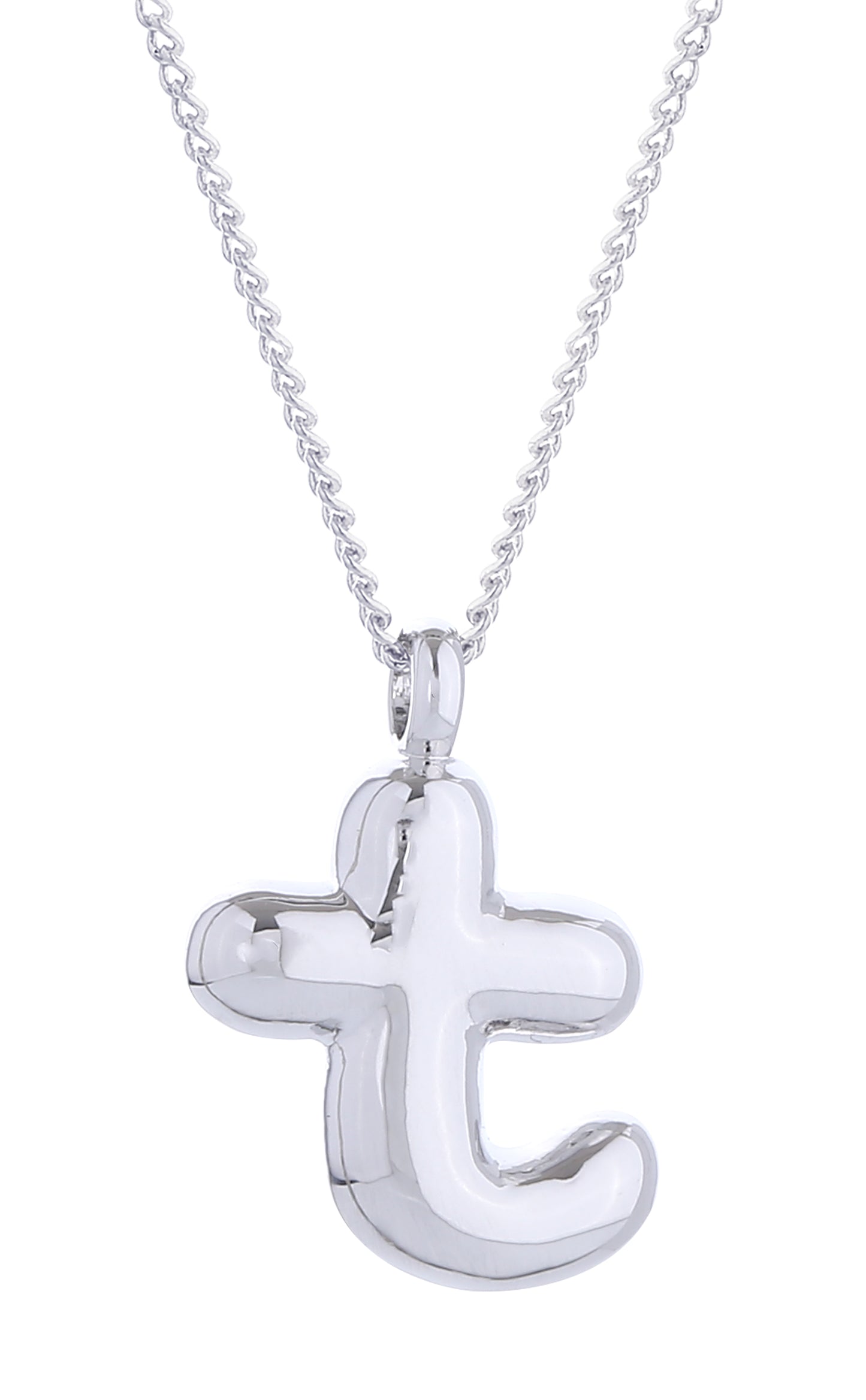 14K Gold Dipped Mini Bold Initial Necklace