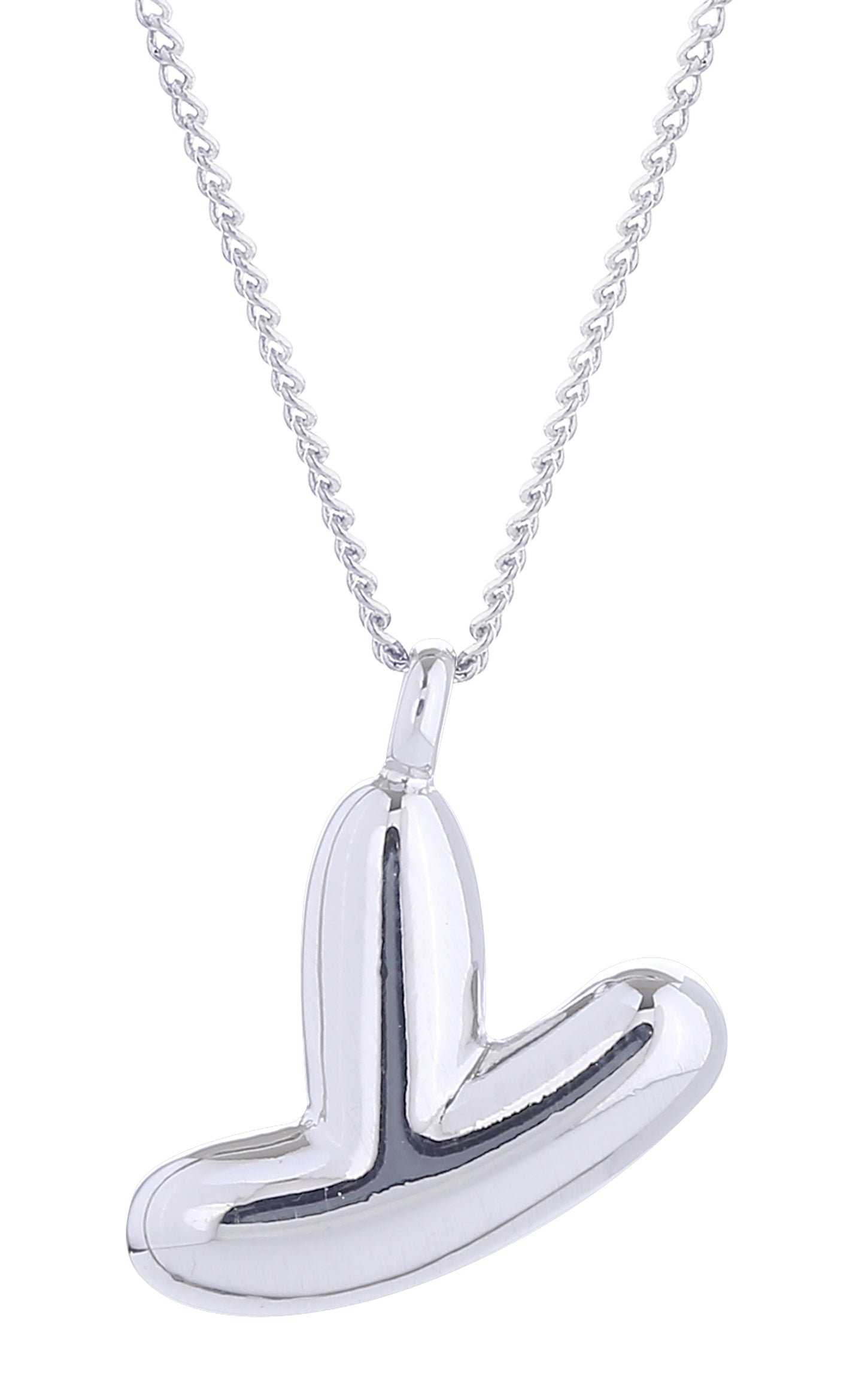 14K Gold Dipped Mini Bold Initial Necklace