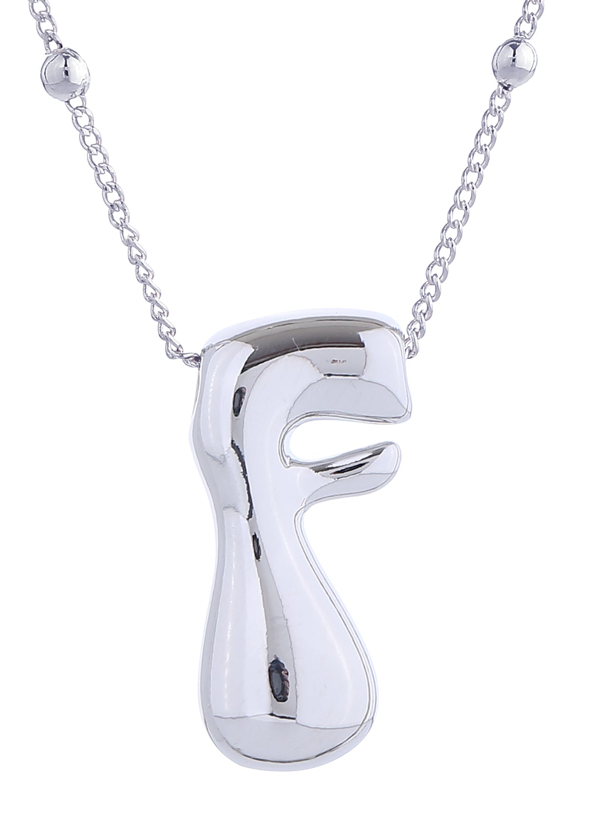 14K Gold Dipped Bold Initial Necklace
