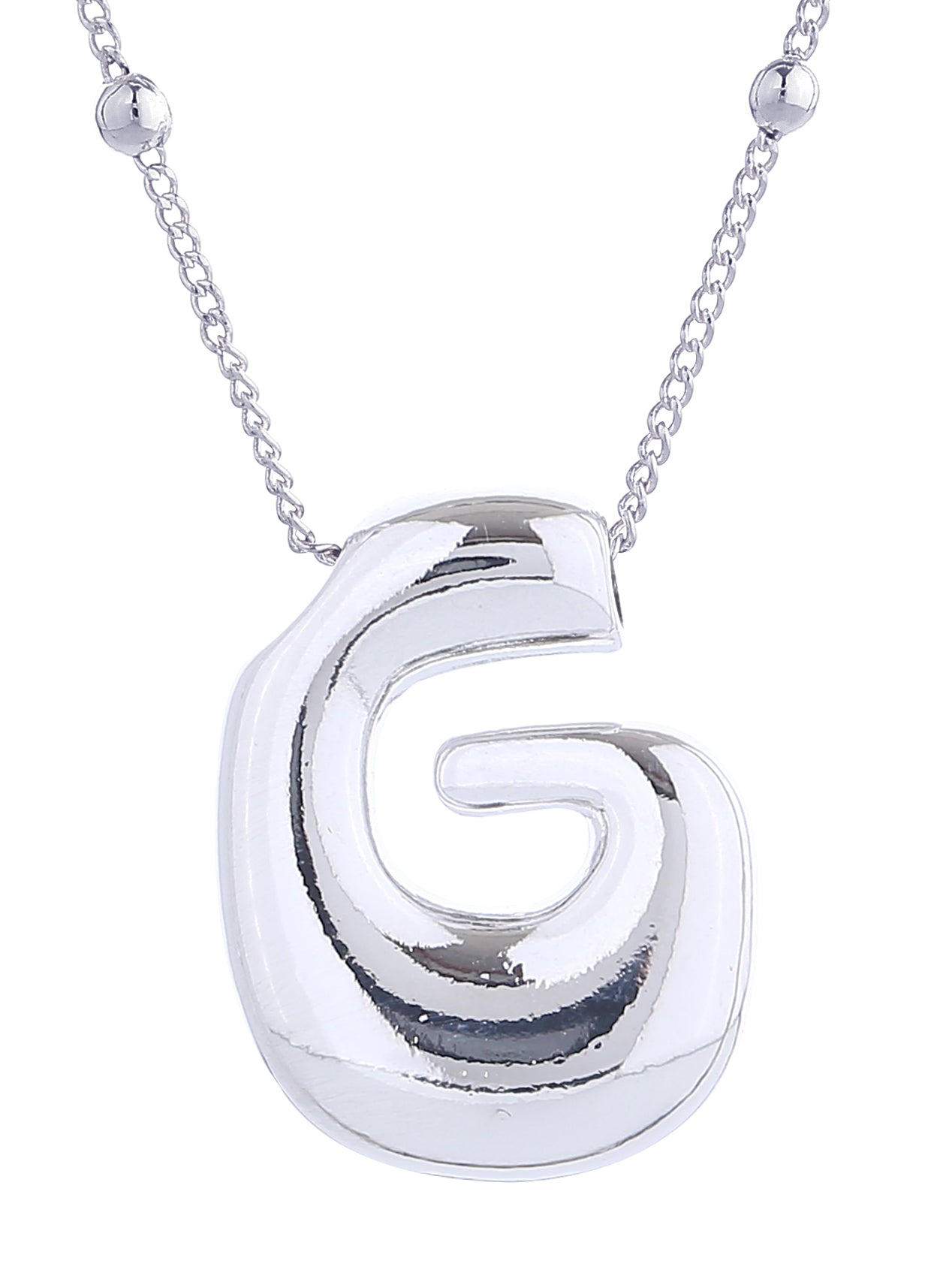 14K Gold Dipped Bold Initial Necklace
