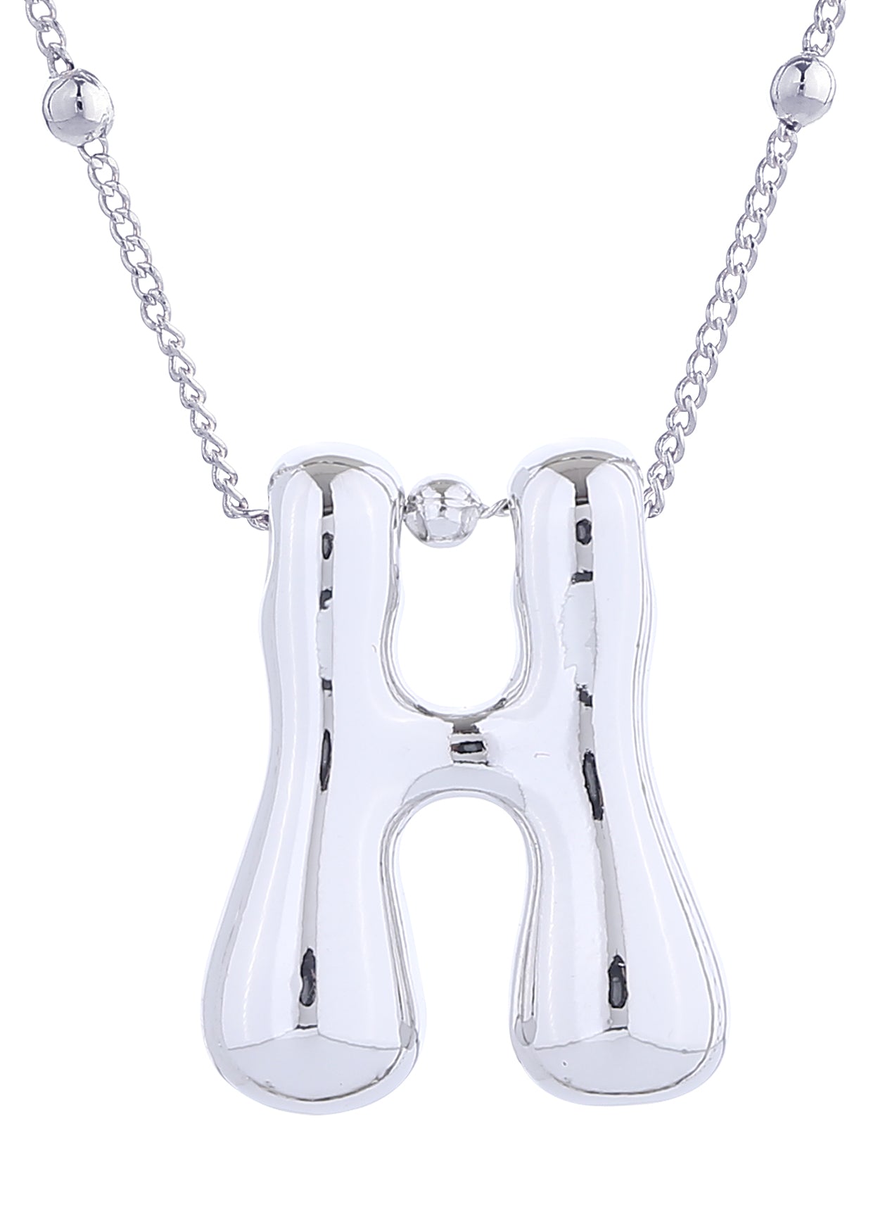 14K Gold Dipped Bold Initial Necklace