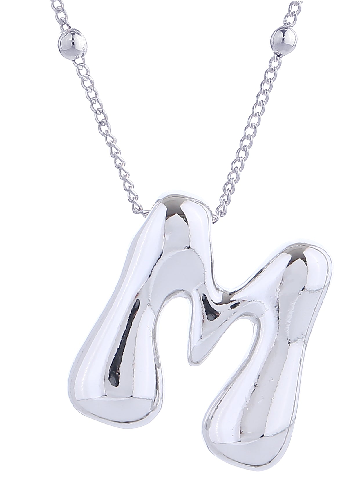 14K Gold Dipped Bold Initial Necklace