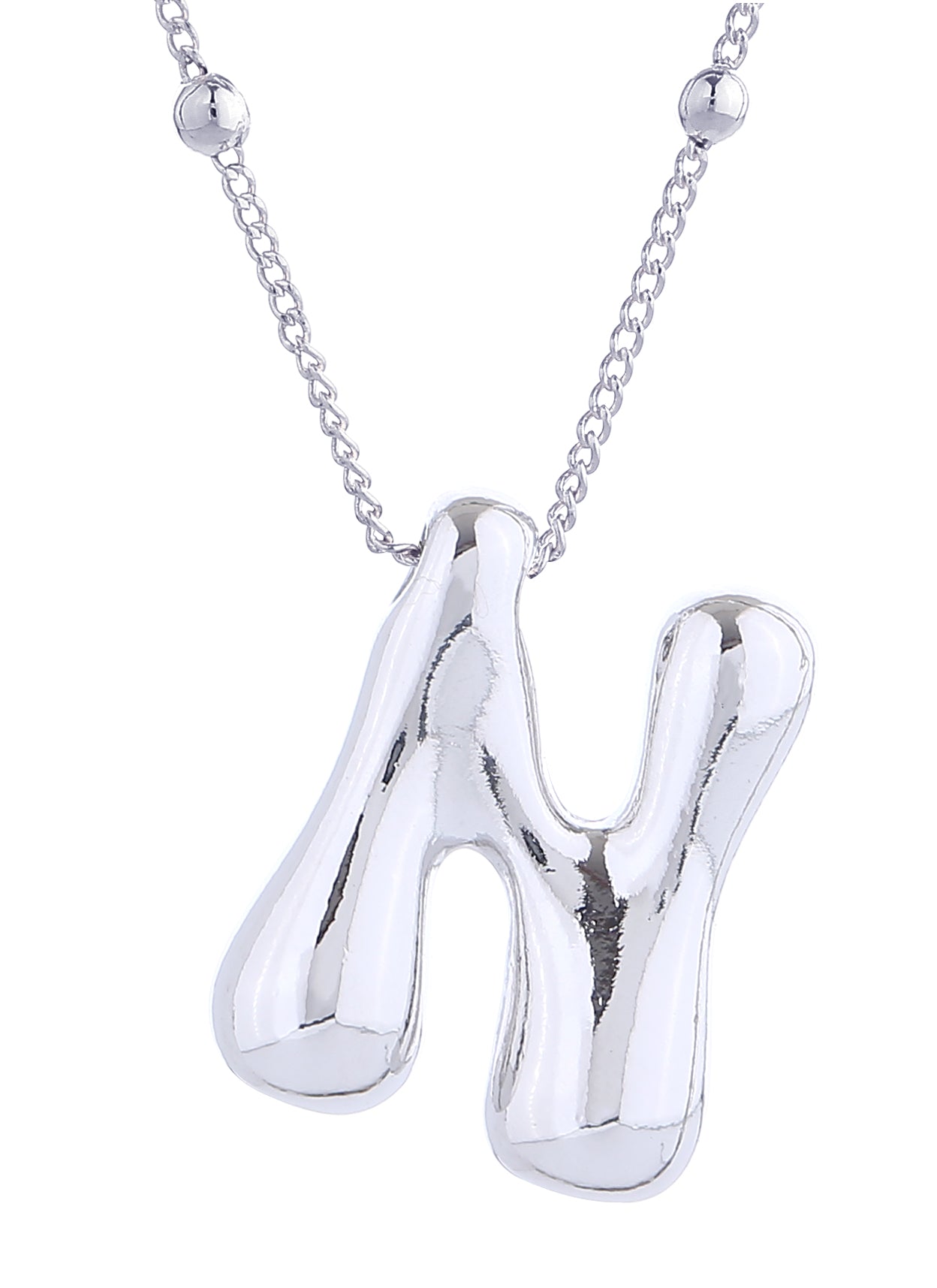 14K Gold Dipped Bold Initial Necklace