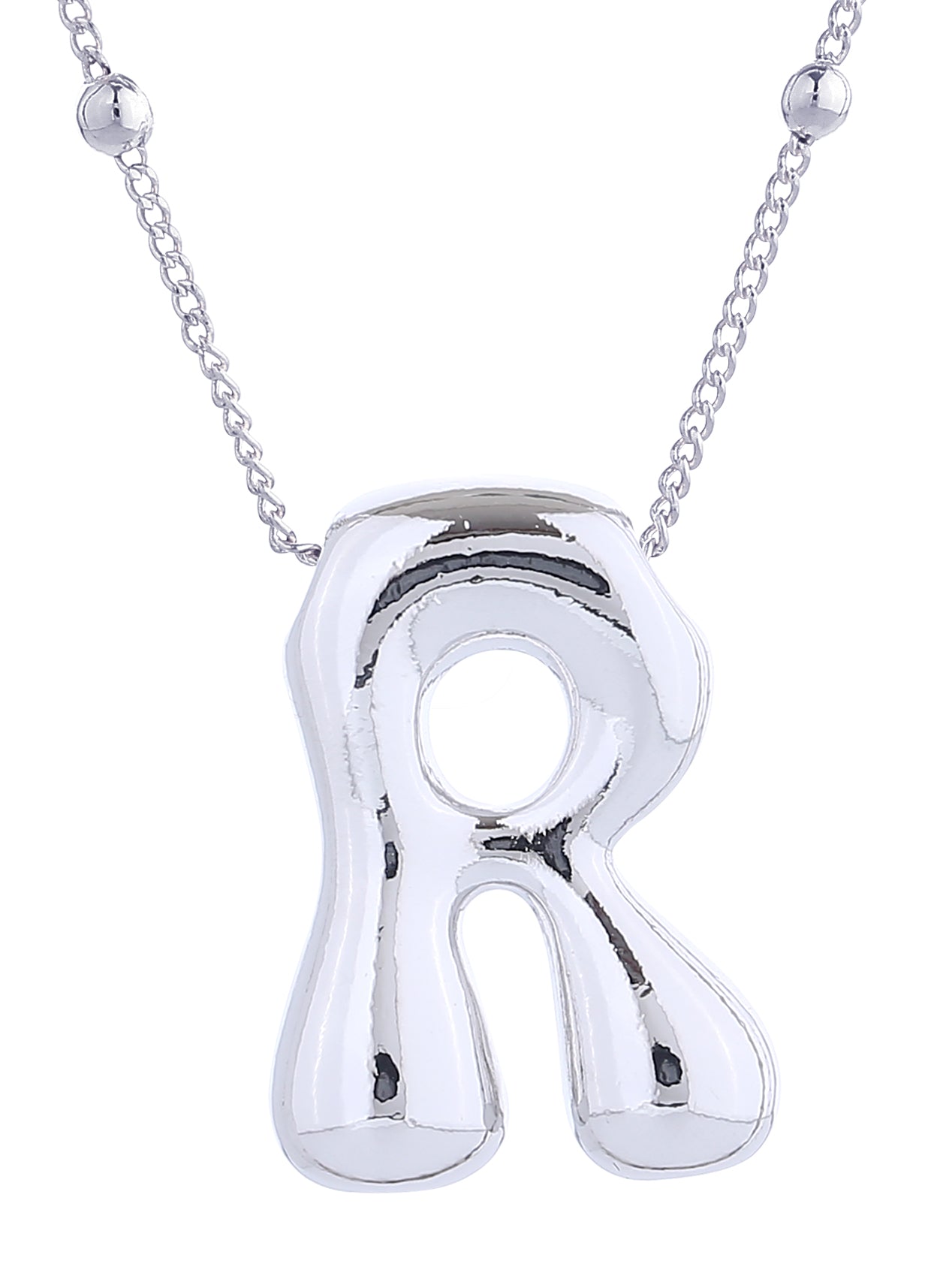 14K Gold Dipped Bold Initial Necklace