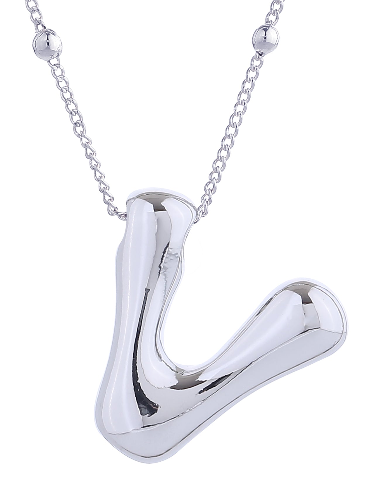 14K Gold Dipped Bold Initial Necklace