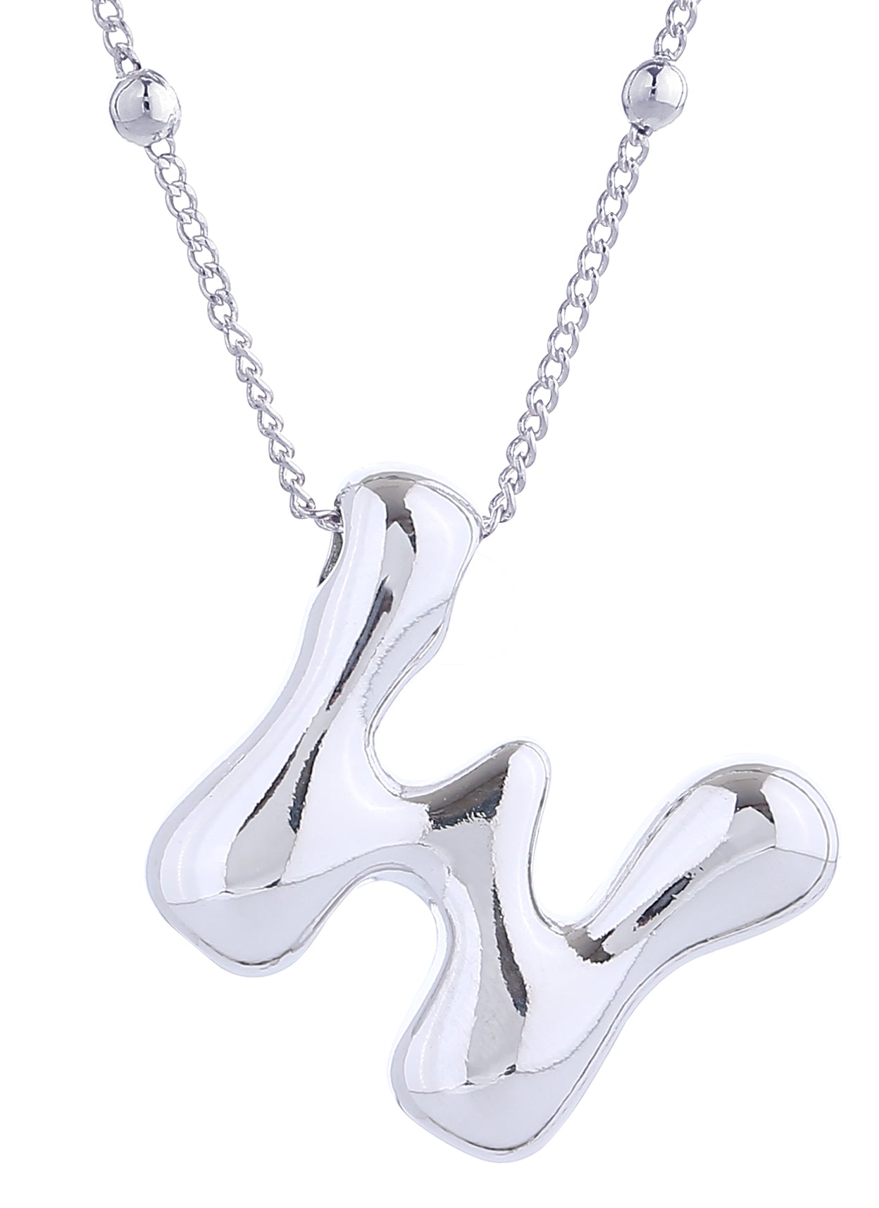 14K Gold Dipped Bold Initial Necklace