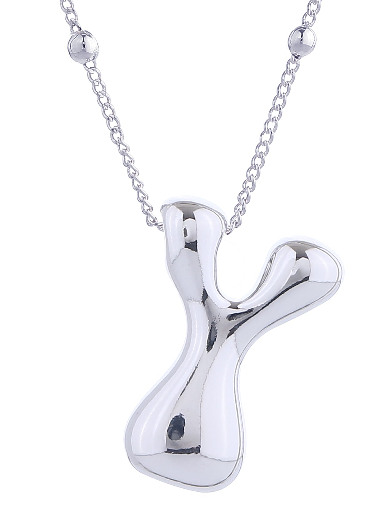 14K Gold Dipped Bold Initial Necklace