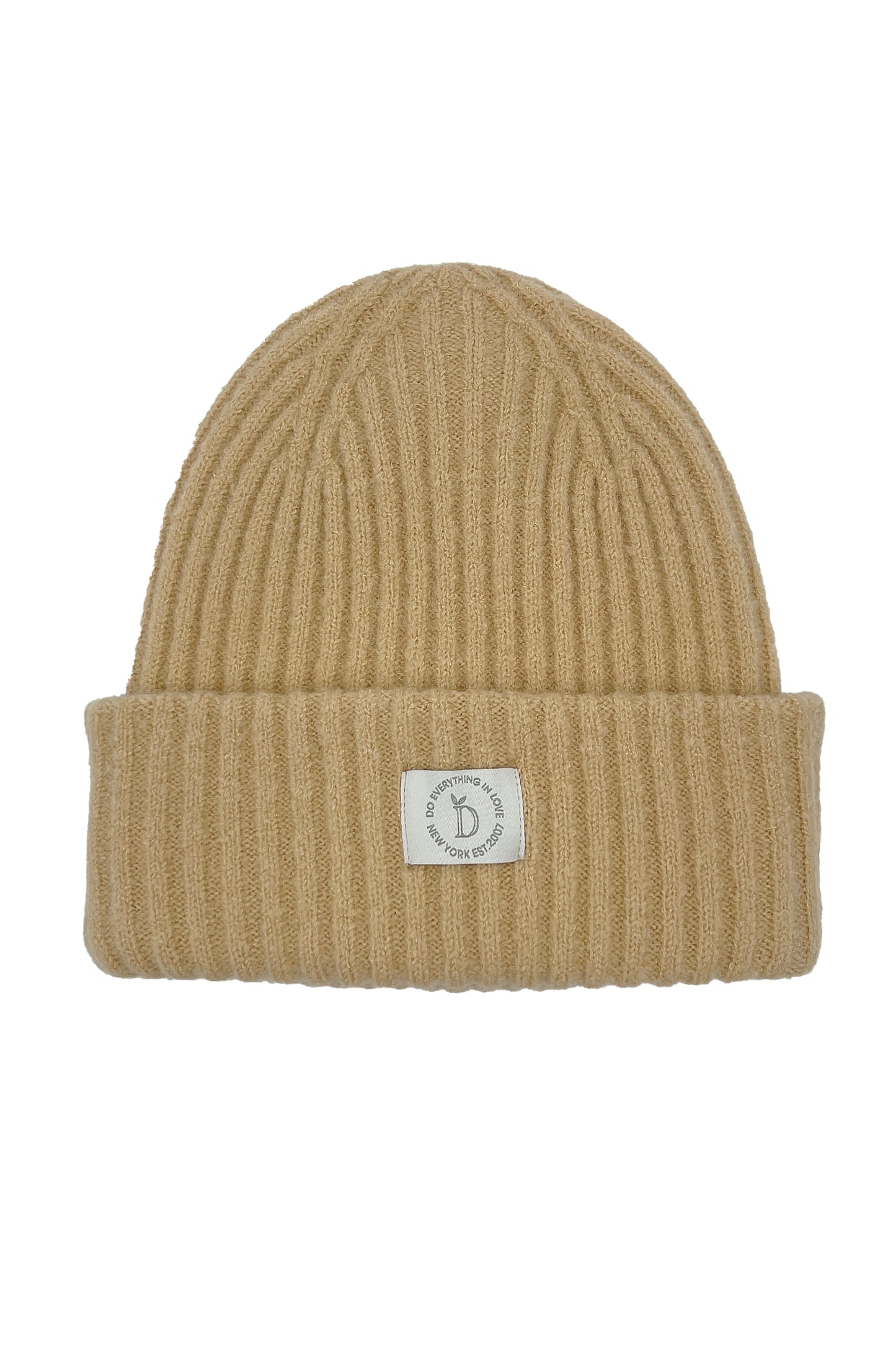 Solid Patch Beanie