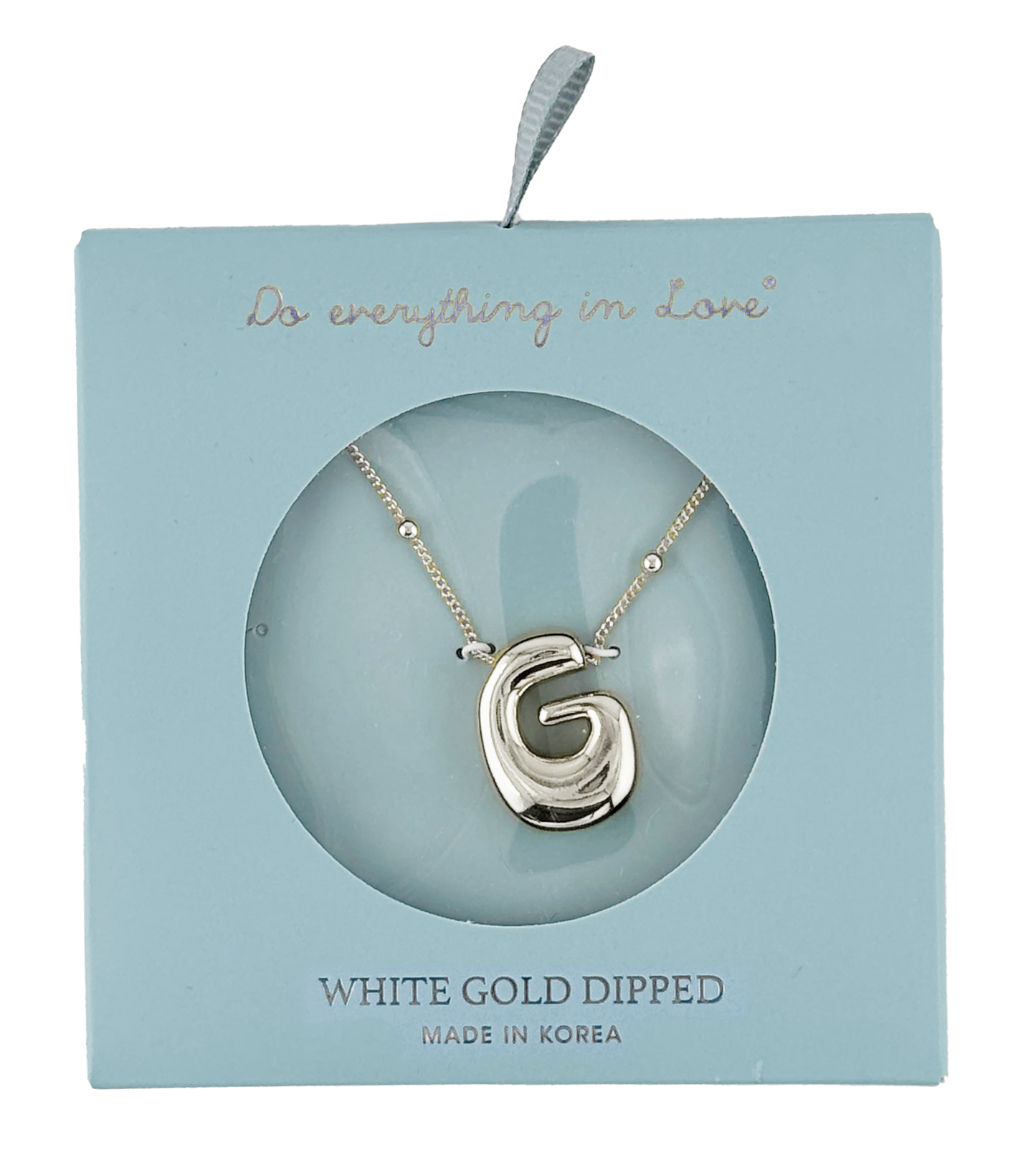 14K Gold Dipped Bold Initial Necklace