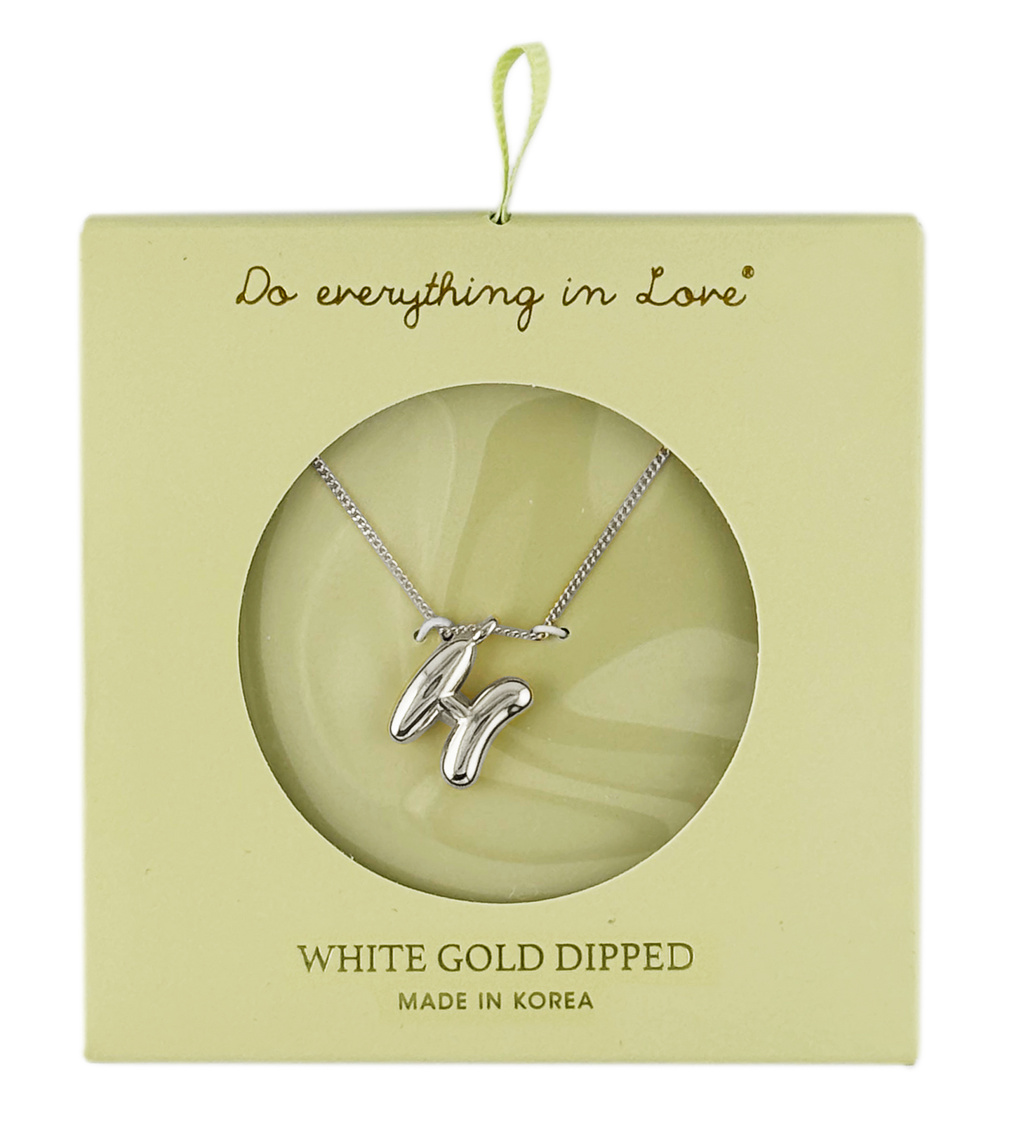 14K Gold Dipped Mini Bold Initial Necklace