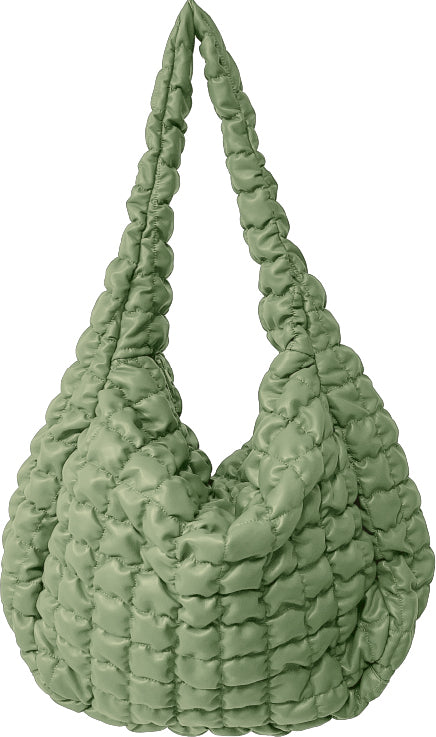 Large Quilted PU Bag