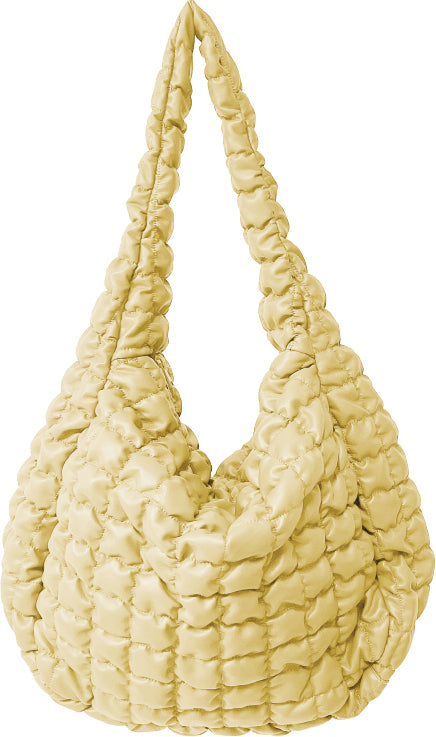 Large Quilted PU Bag