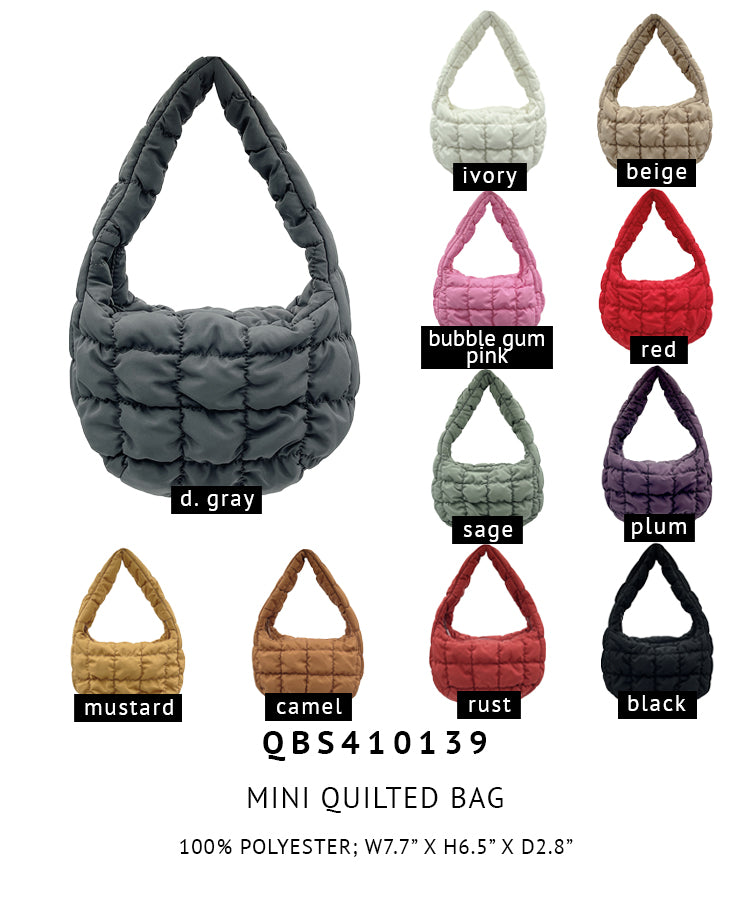 Micro Quilted Bag
