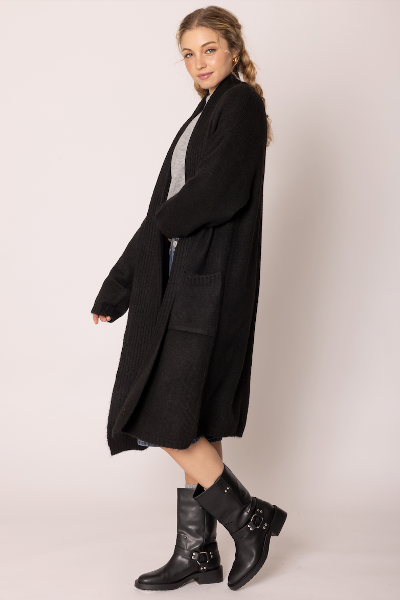 Shawl Collar Cardigan