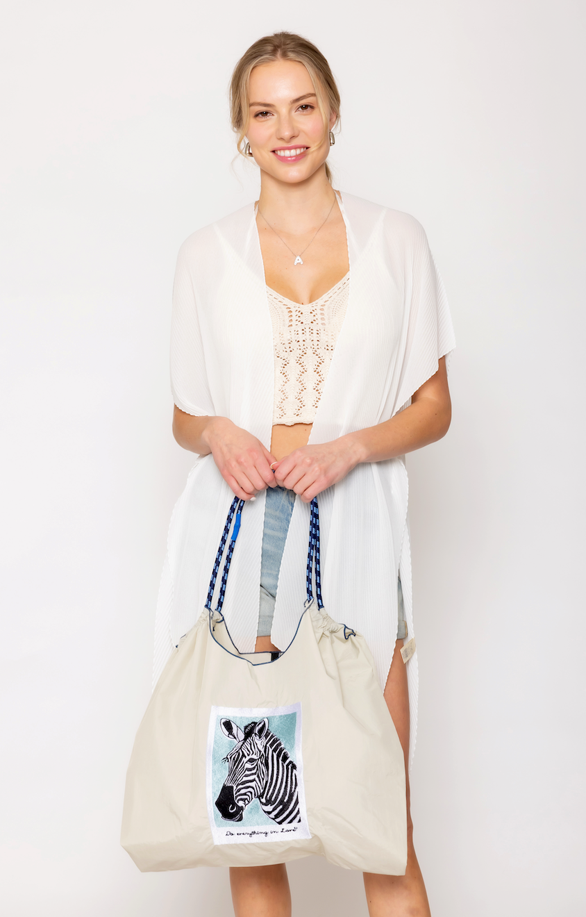Zebra Rope Bag
