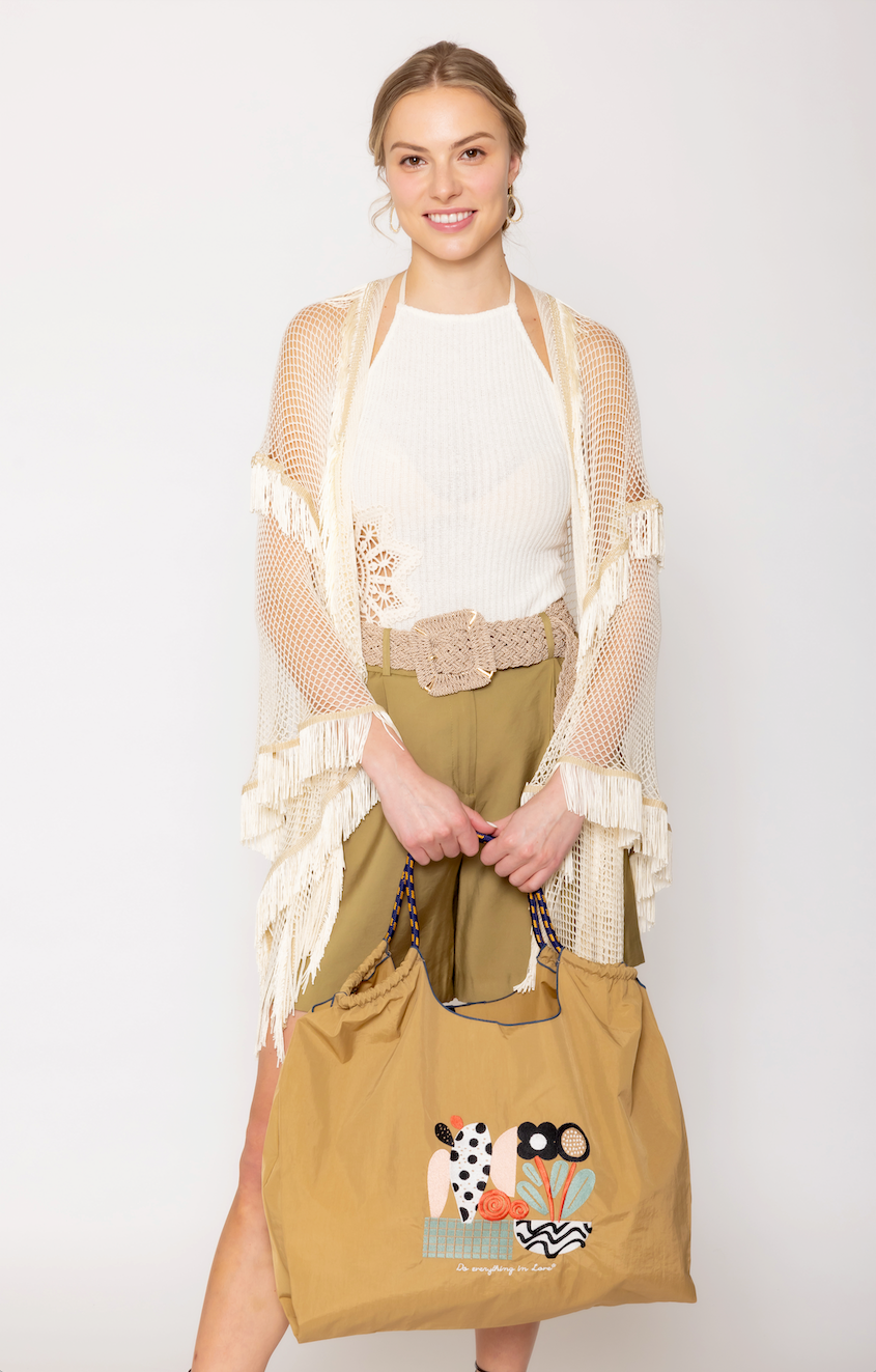 Flower Rope Bag
