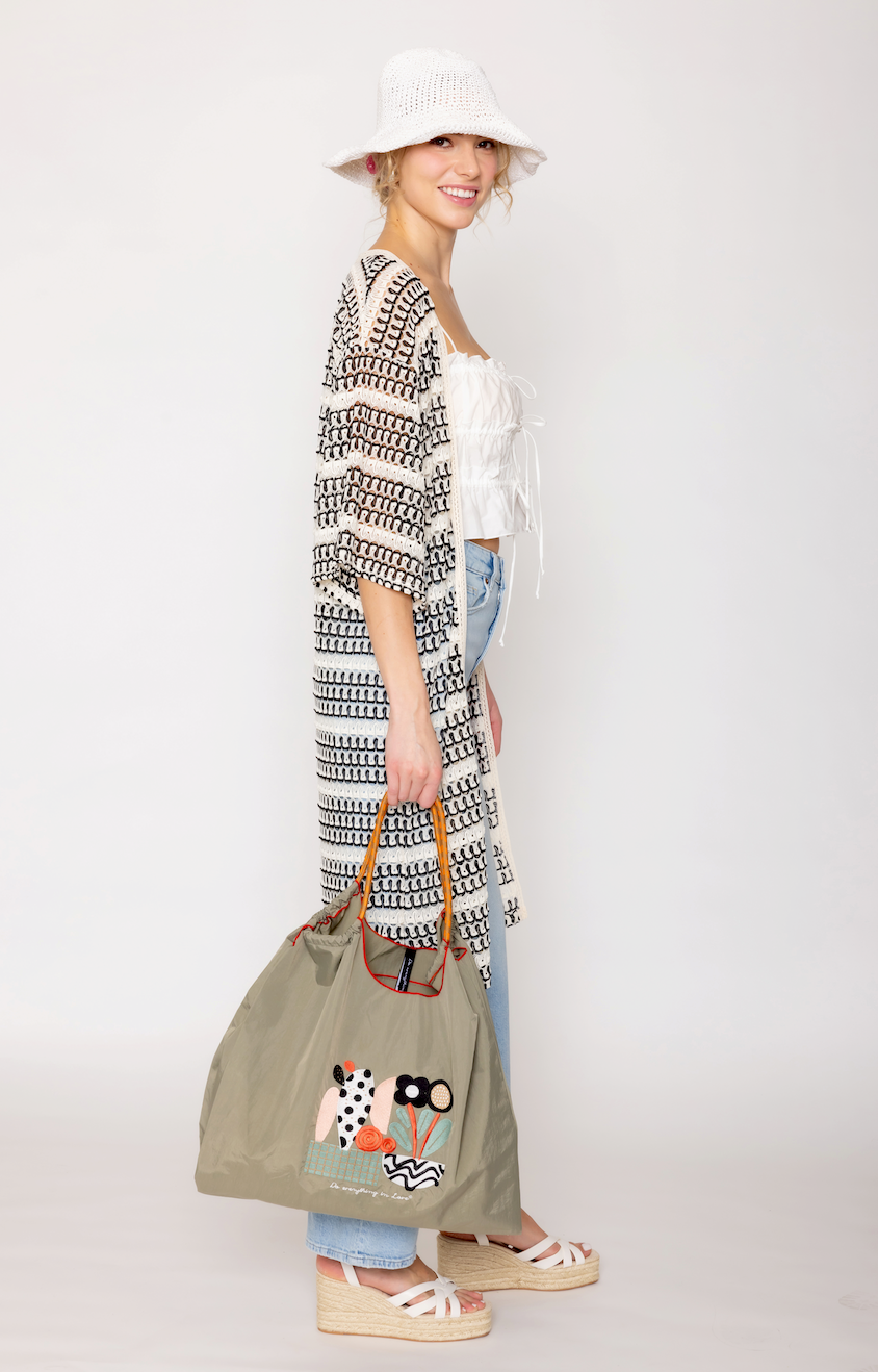 Flower Rope Bag