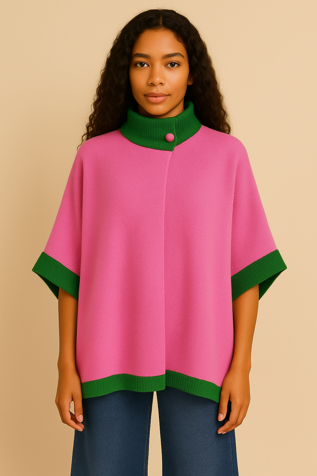 Neck Button Cardigan