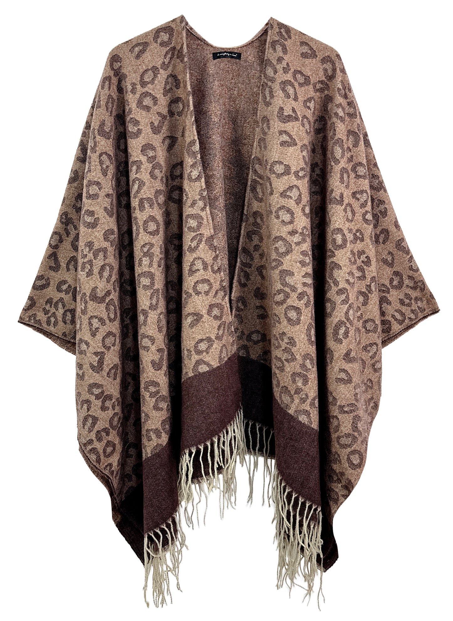 Leopard Print Kimono