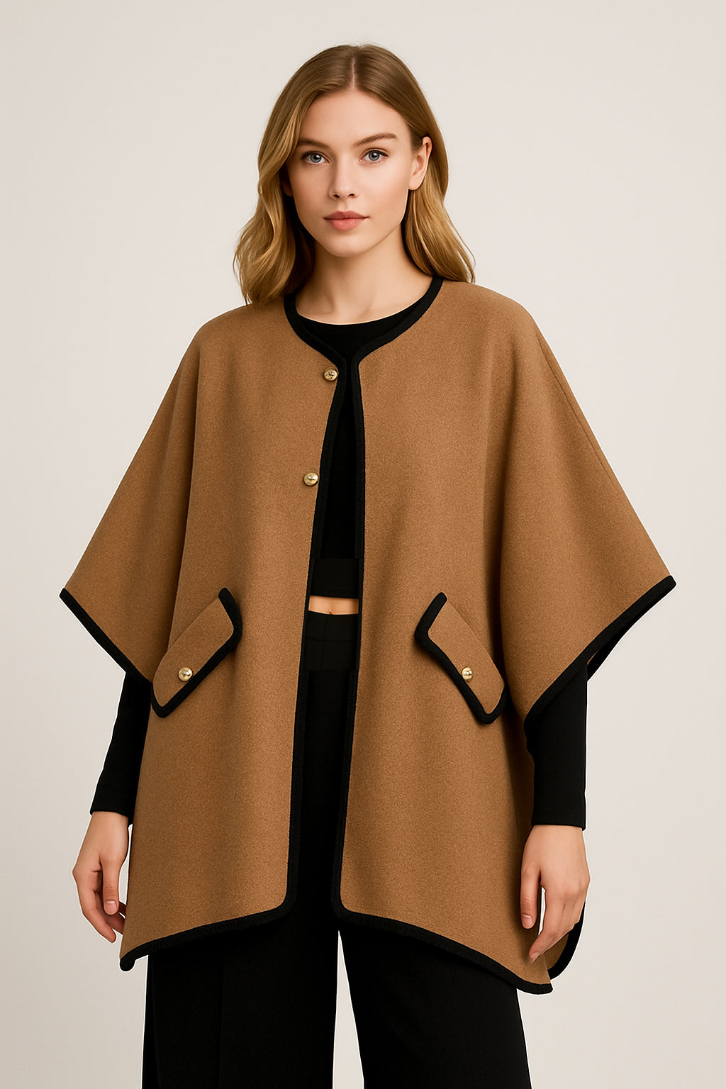 Solid Pocket Kimono