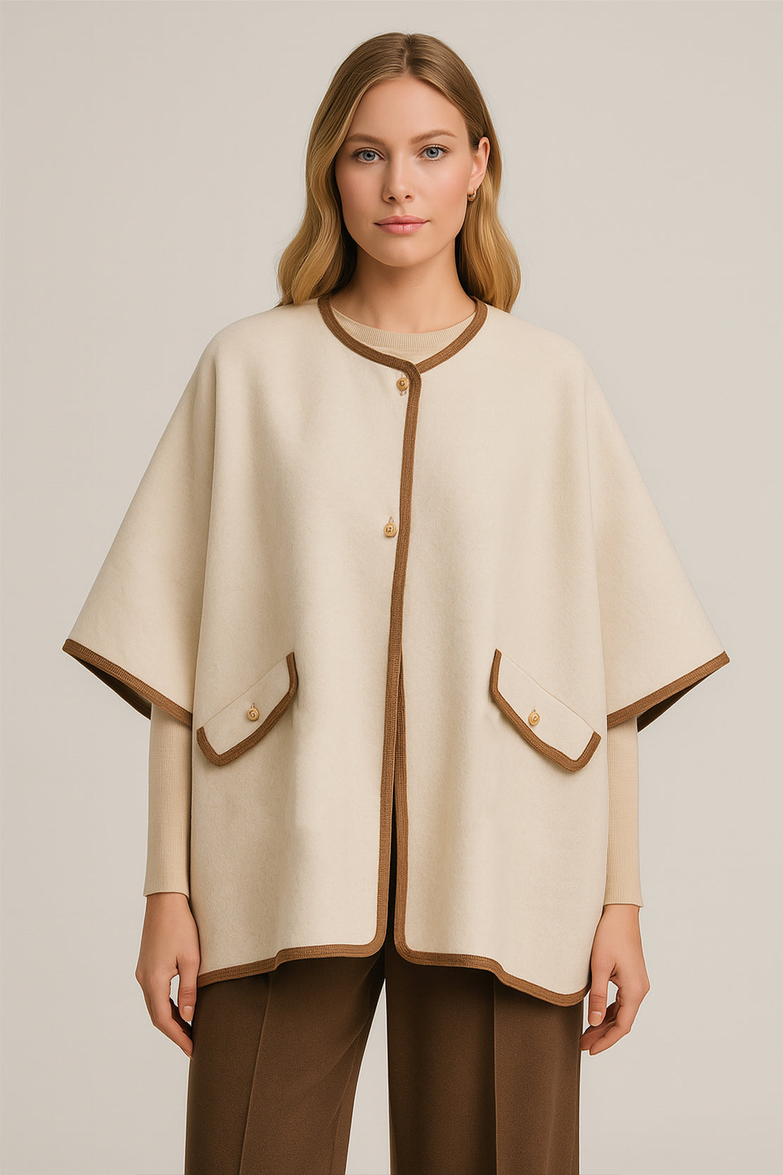 Solid Pocket Kimono
