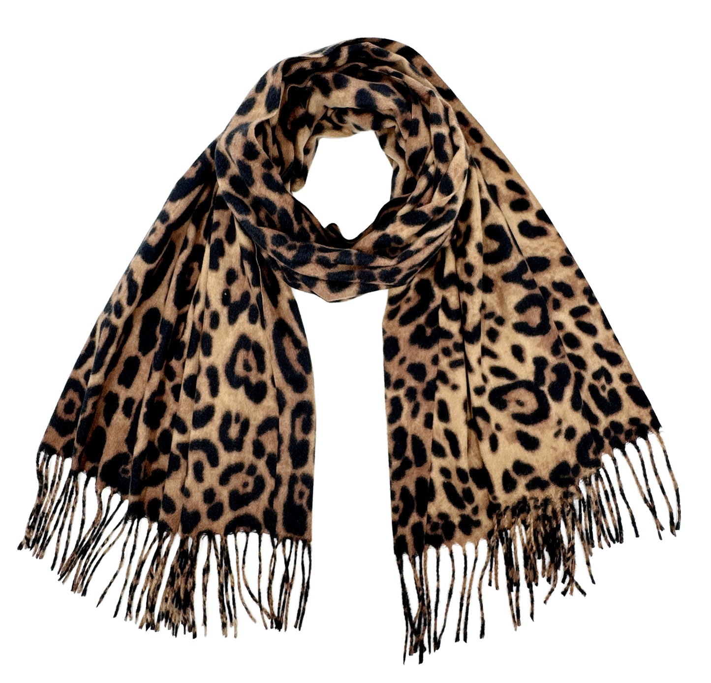 Leopard Print Scarf