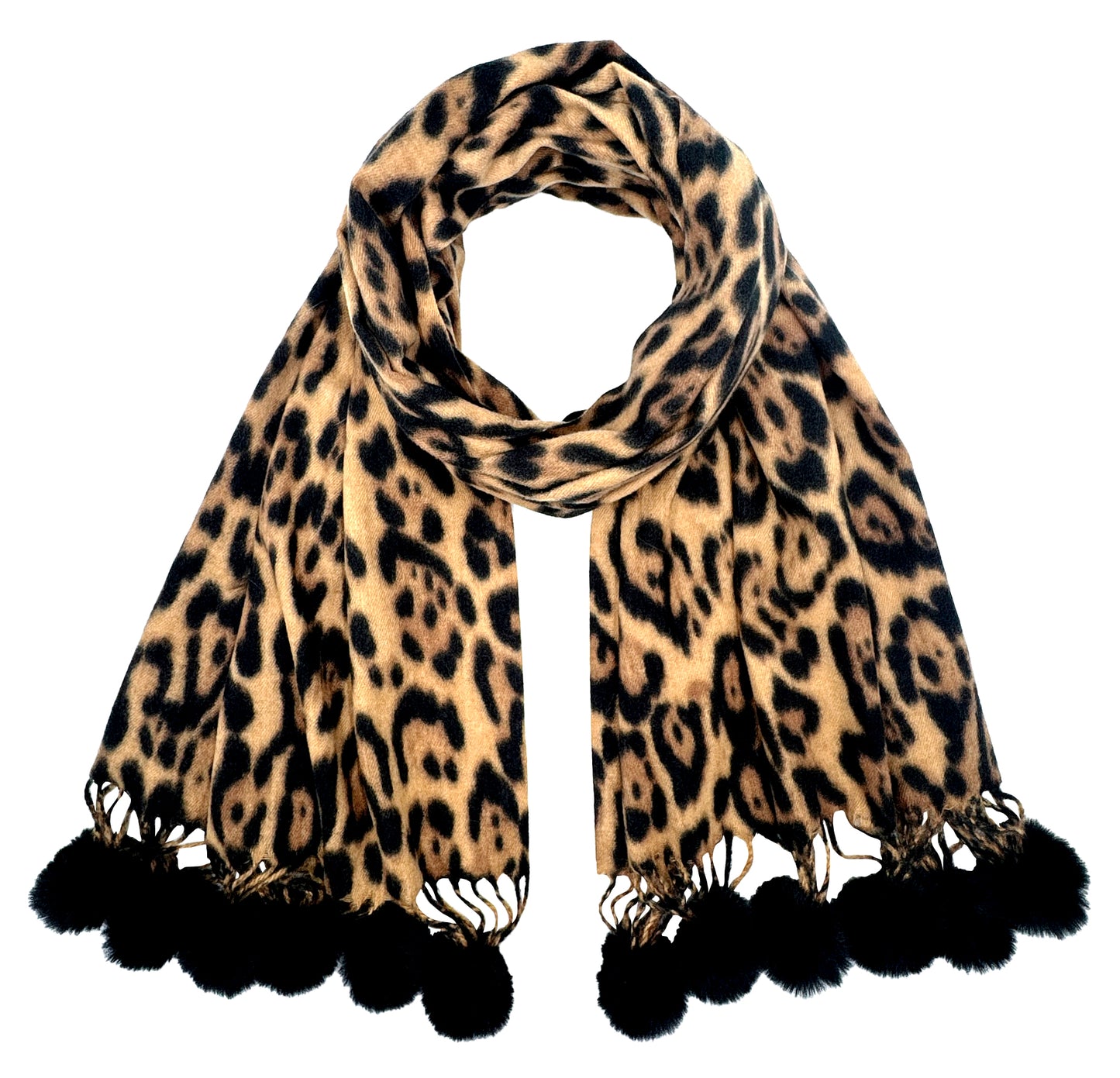 Leopard Print Scarf