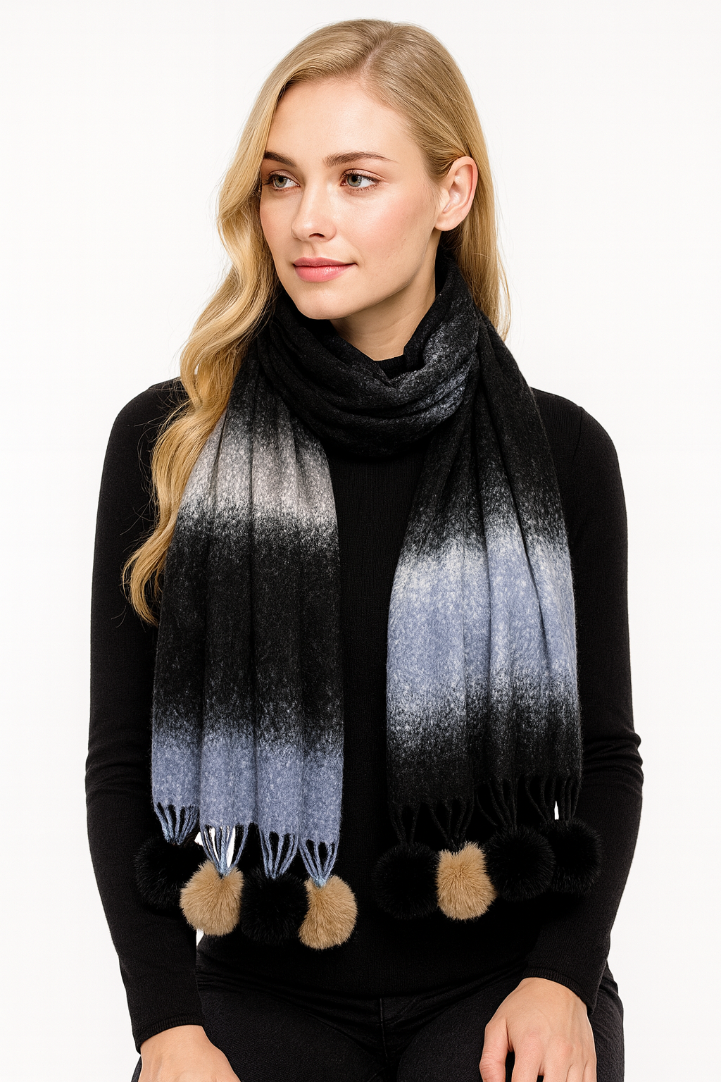 Color Block Scarf
