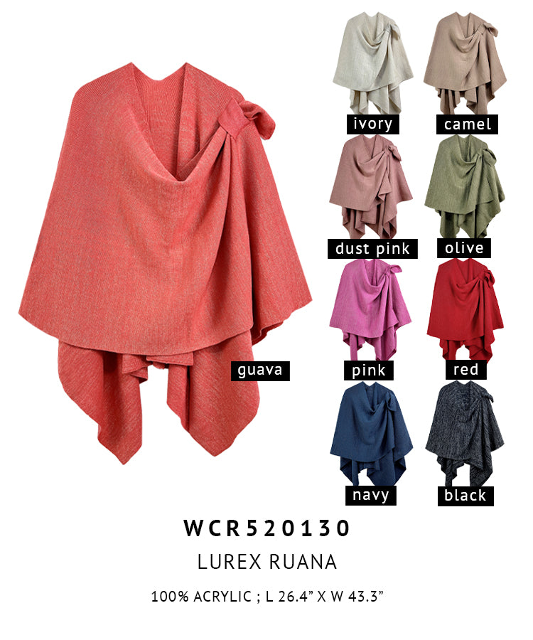 Lurex Ruana