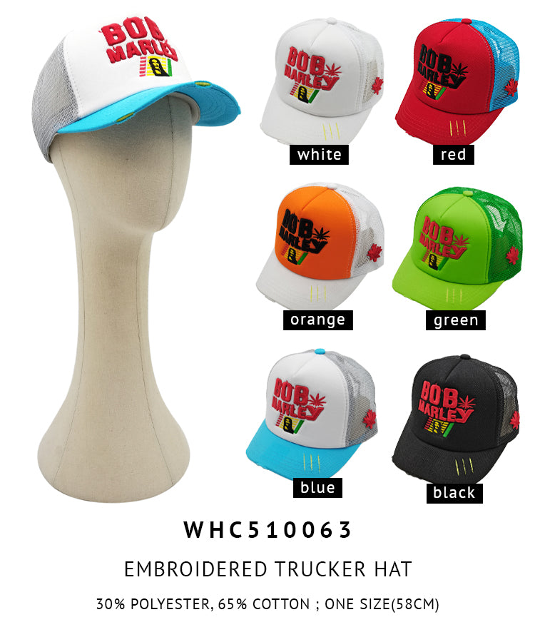 Embroidered Trucker Hat