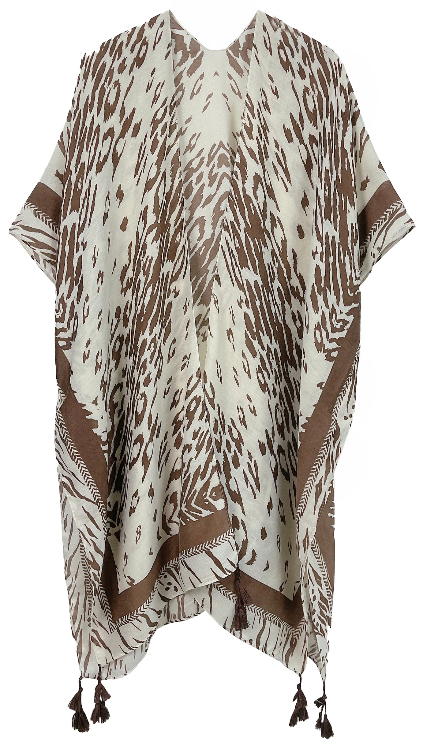 Animal Print Kimono