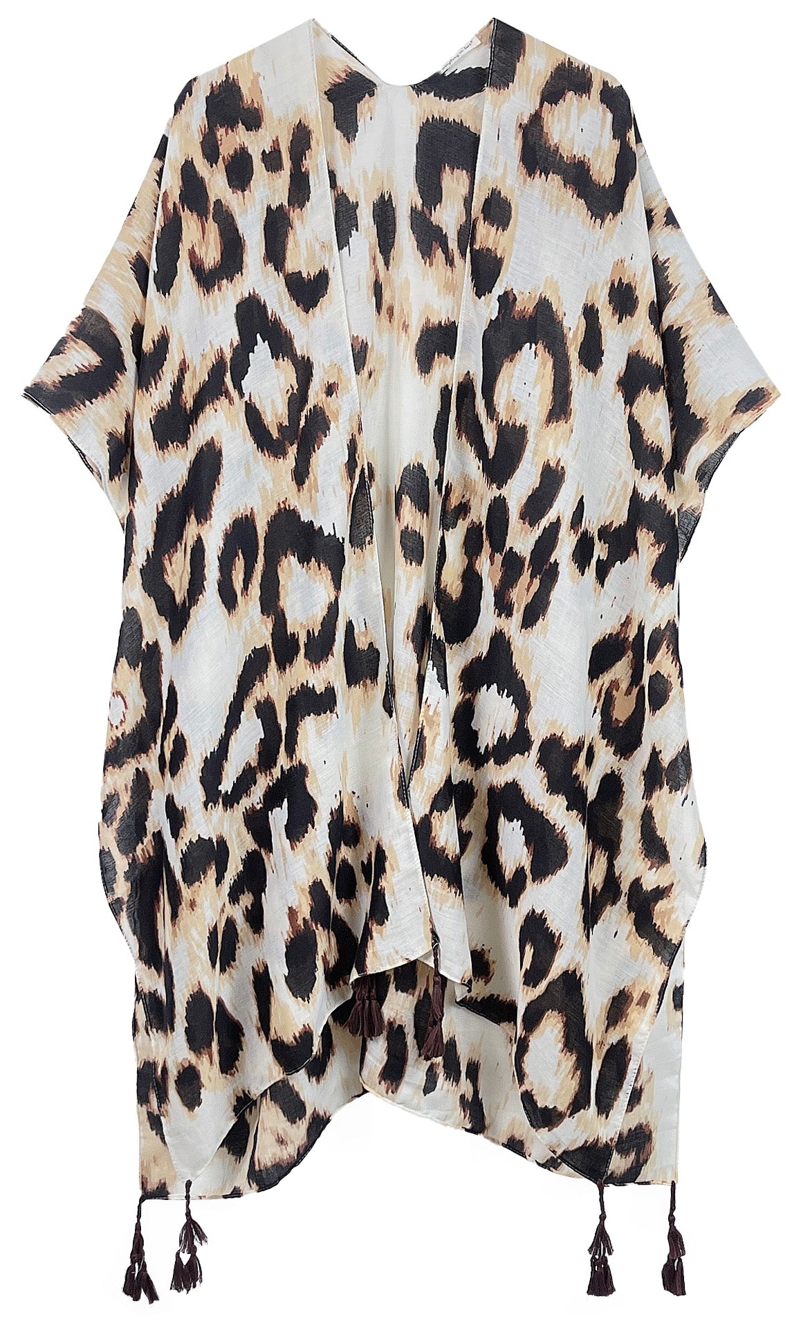 Animal Print Kimono